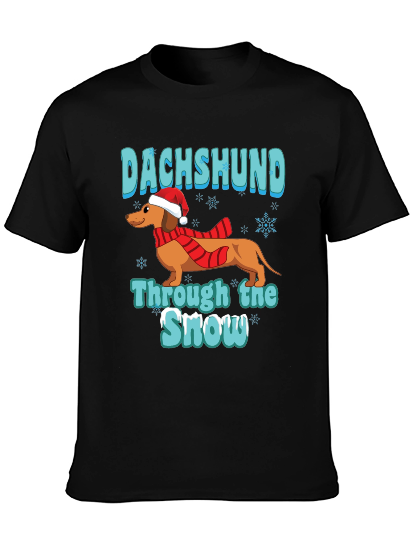Dachshund Through the Snow T-Shirt