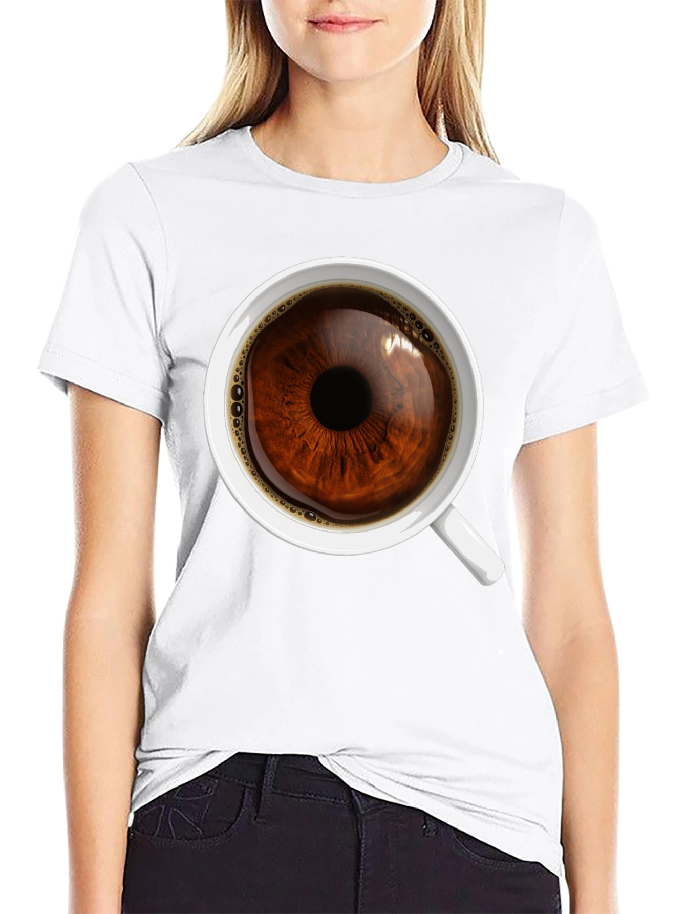 Eye See Coffee T-Shirt - Unique Graphic Tee