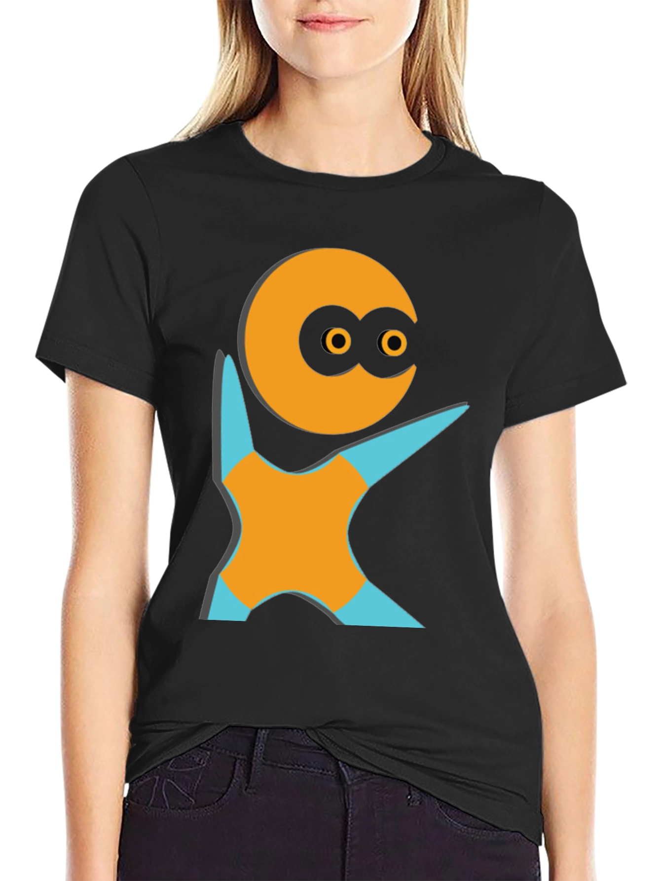 Unique Graphic Tee - Funky Character Design