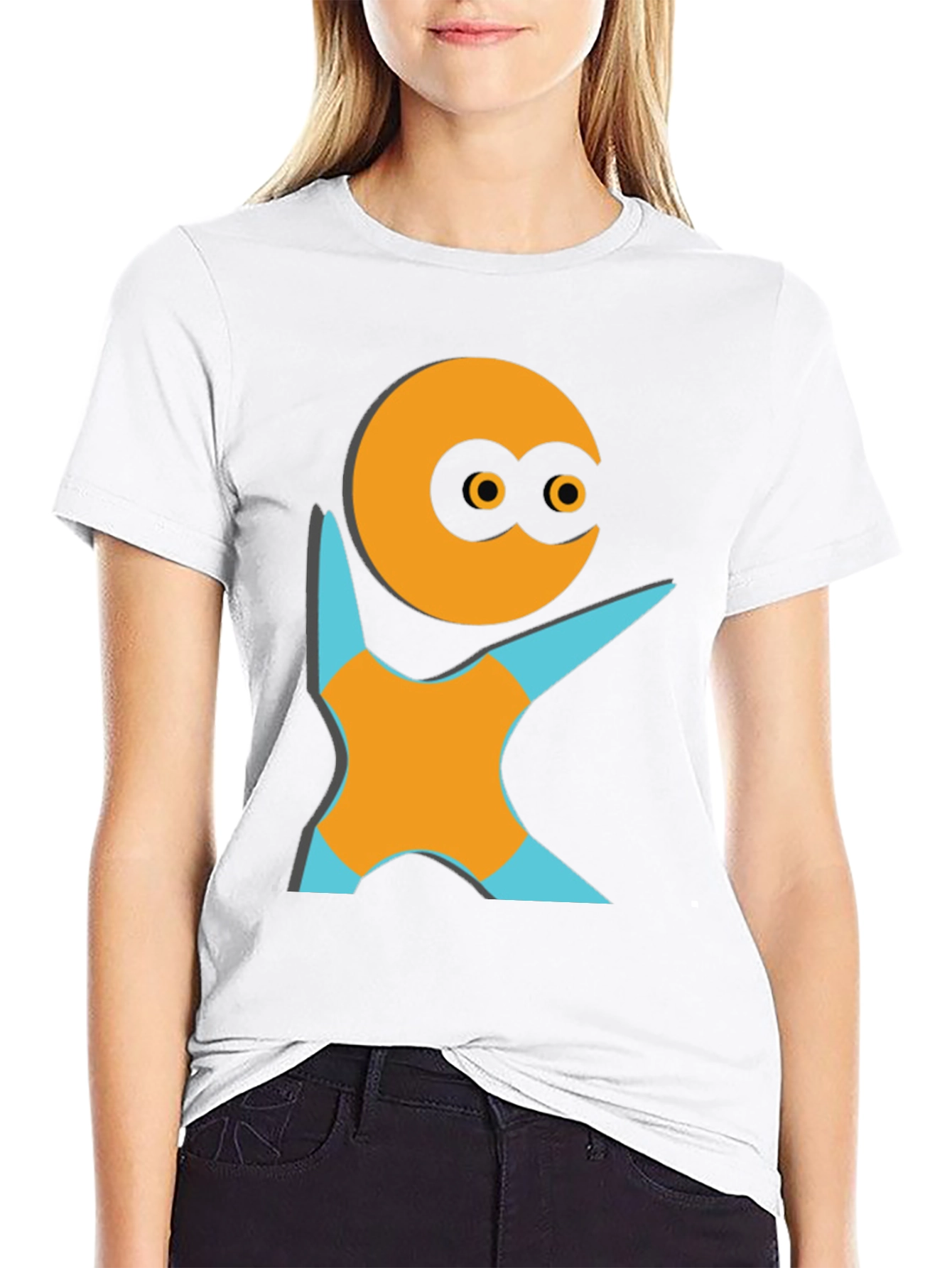 Unique Graphic Tee - Funky Character Design