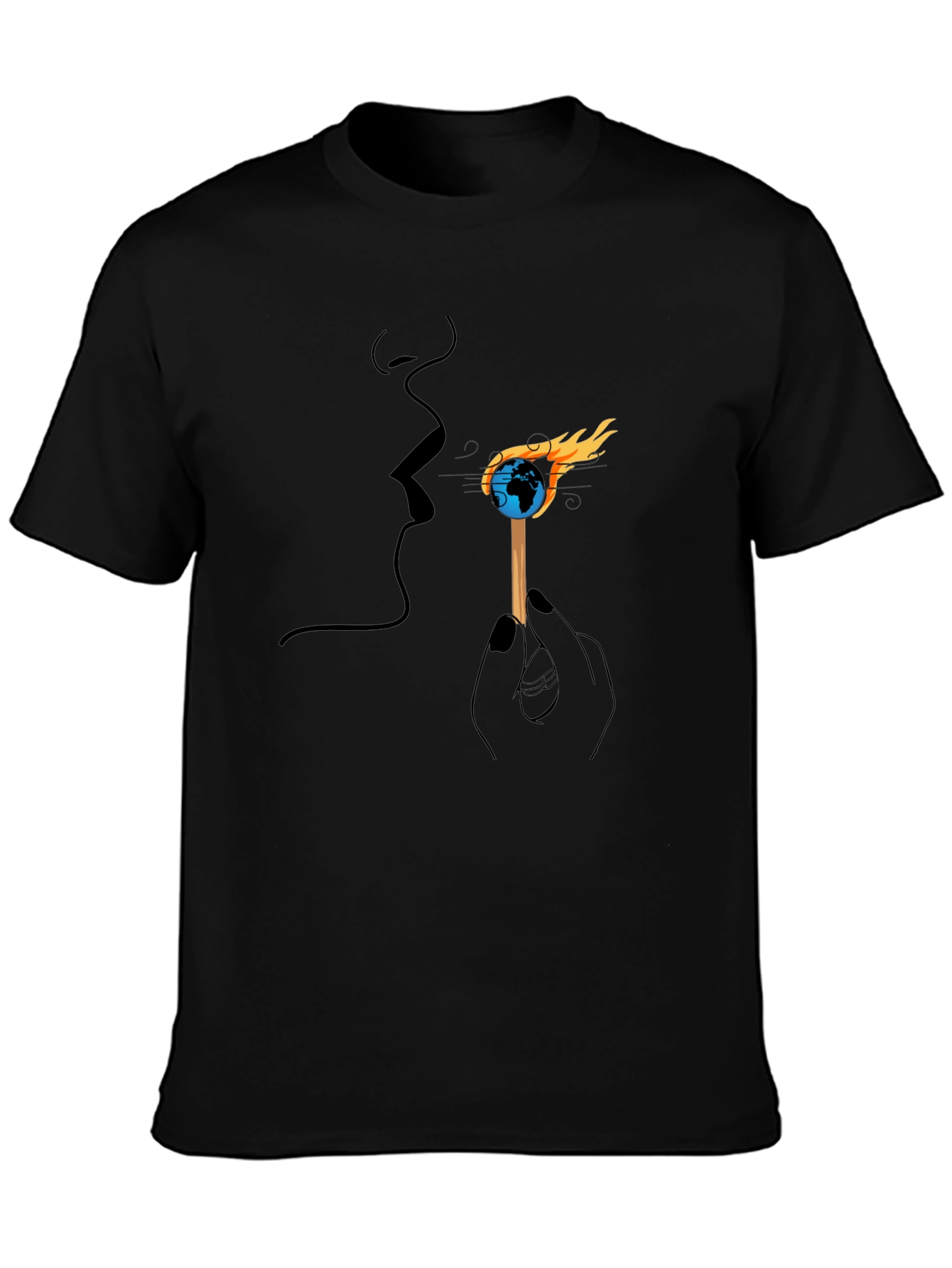 Earth on Fire Graphic Tee
