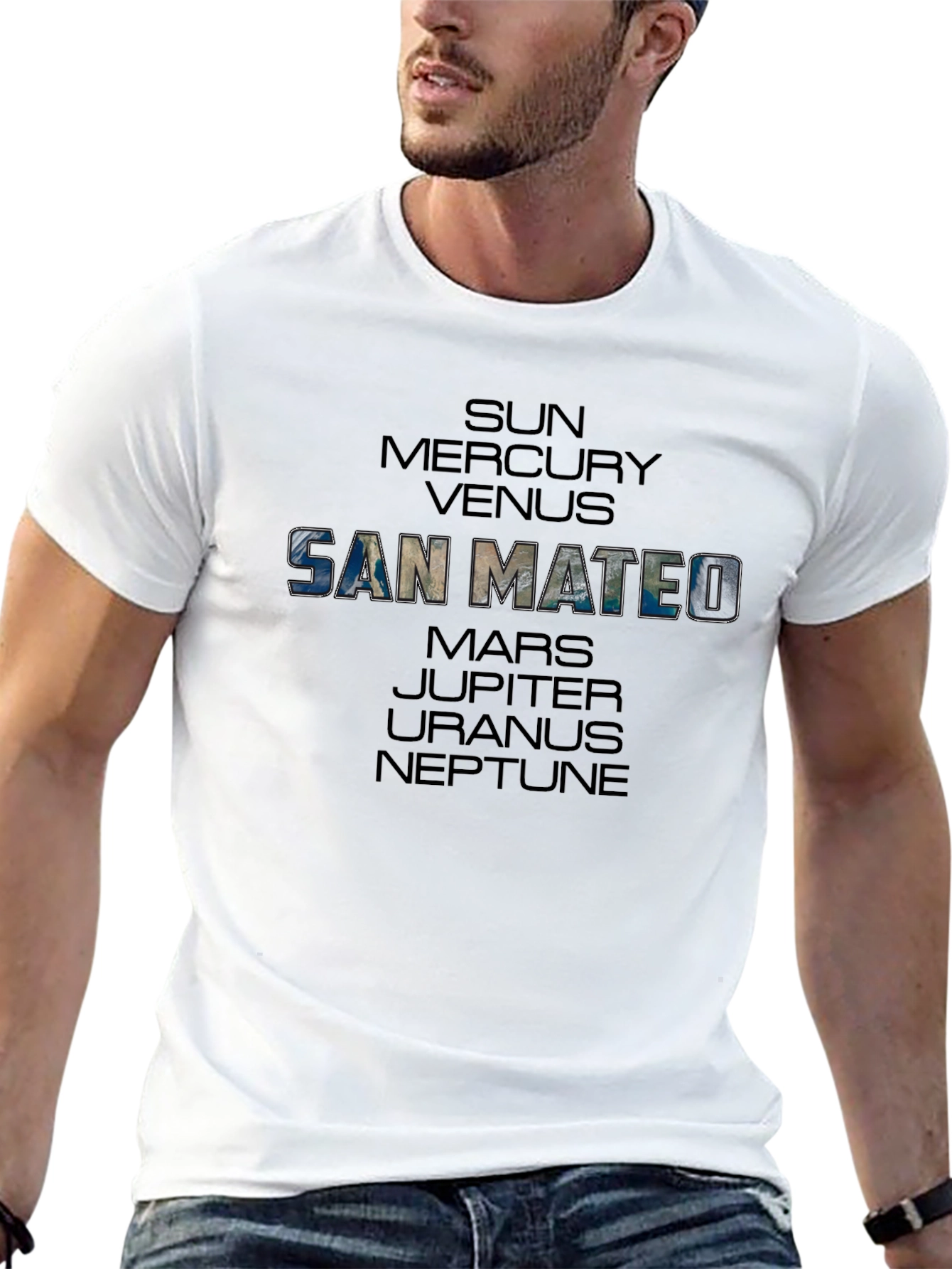 San Mateo Planets T-Shirt