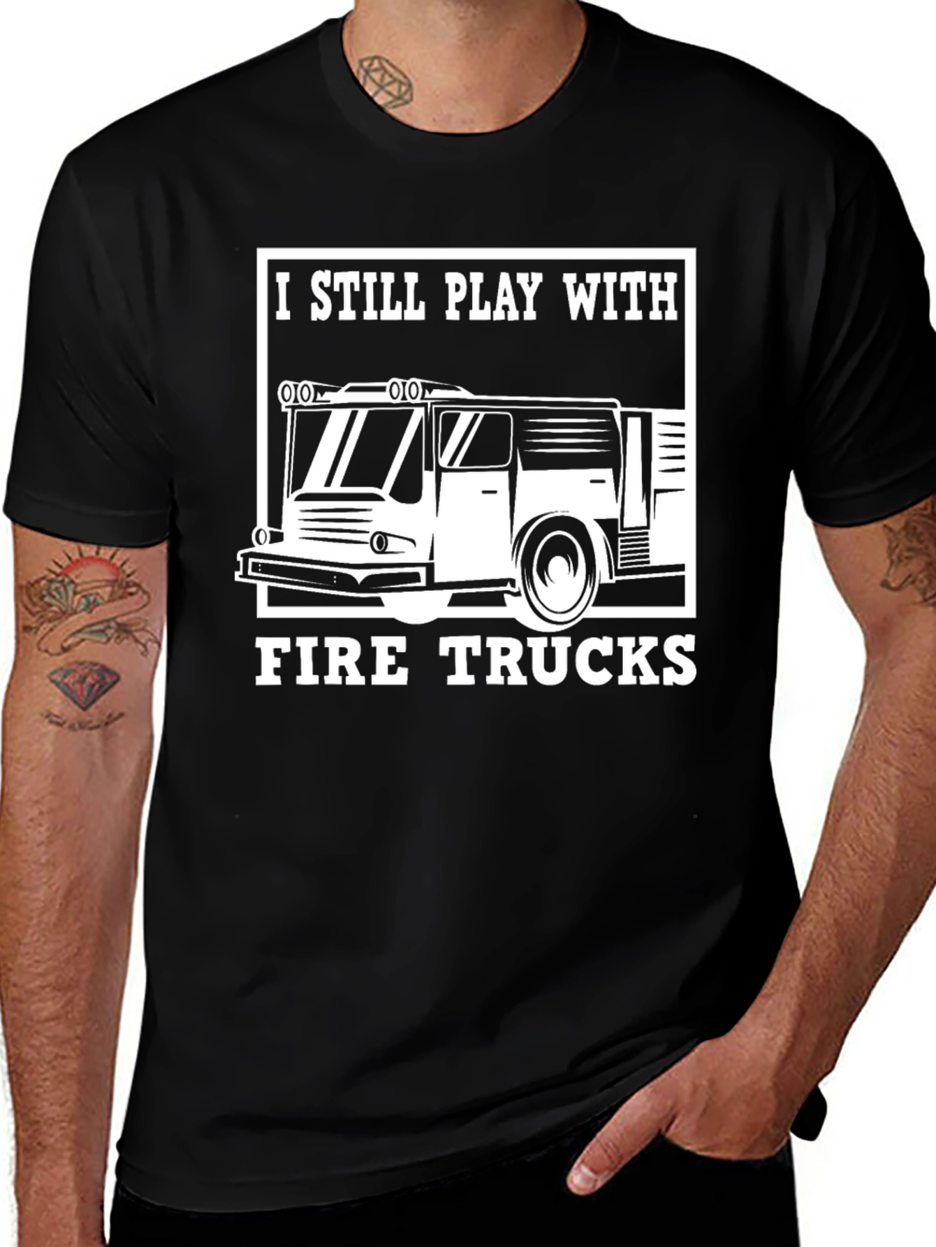 Fire Truck Enthusiast Graphic Tee