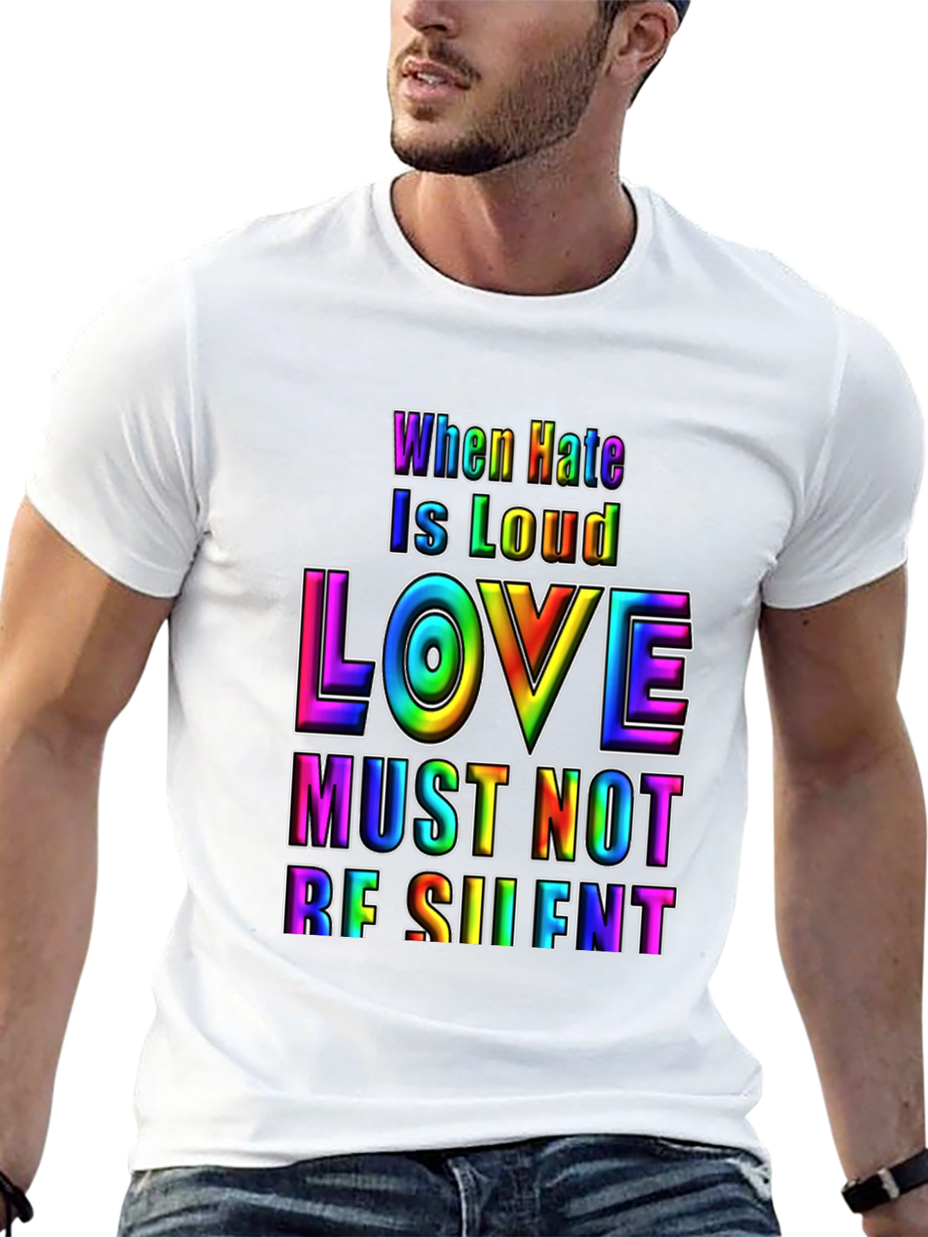 Love Must Not Be Silent Pride T-Shirt
