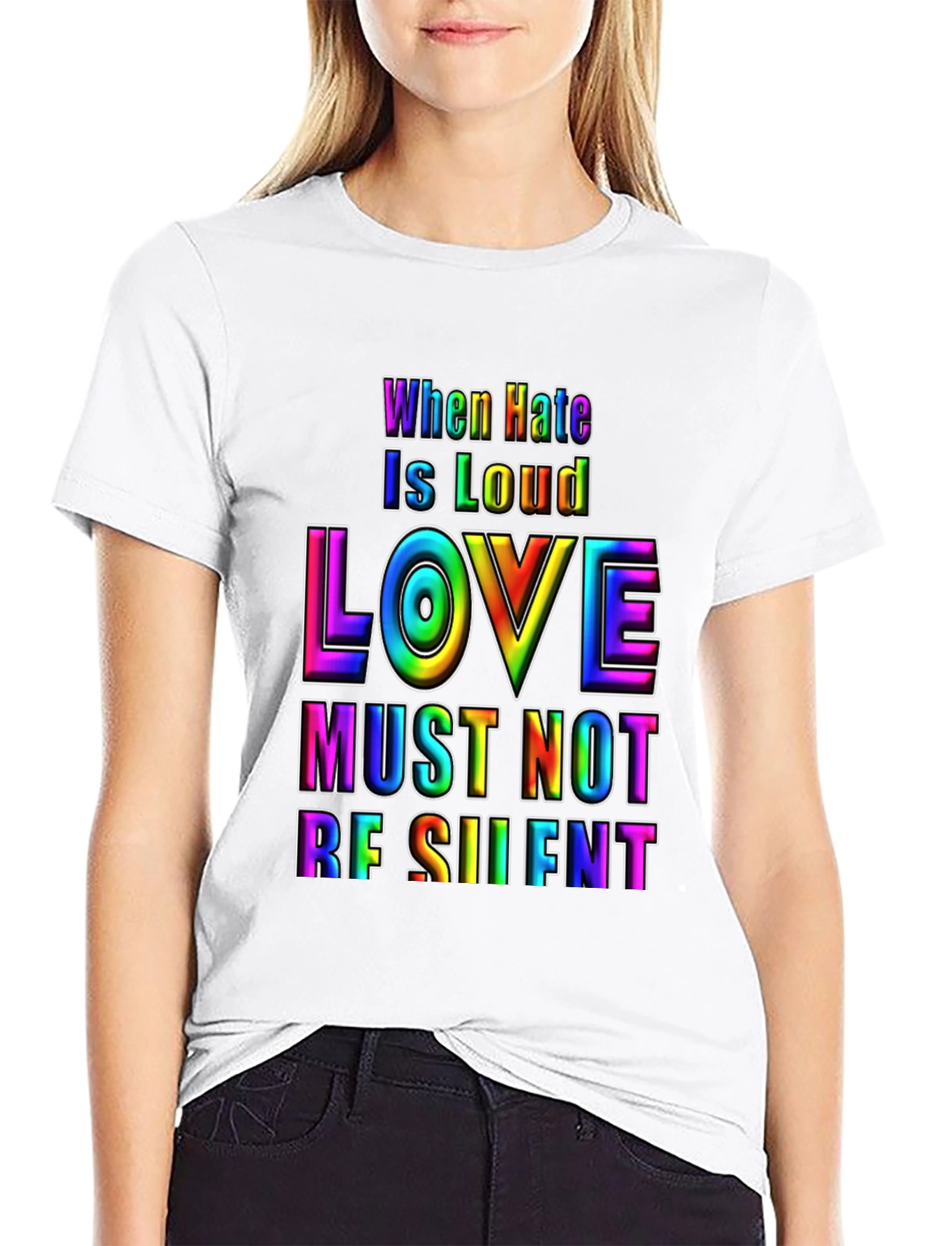 Love Must Not Be Silent Pride T-Shirt