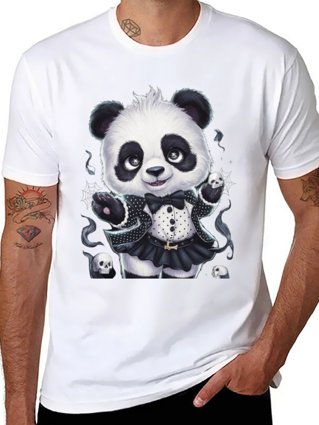 Gothic Panda T-Shirt