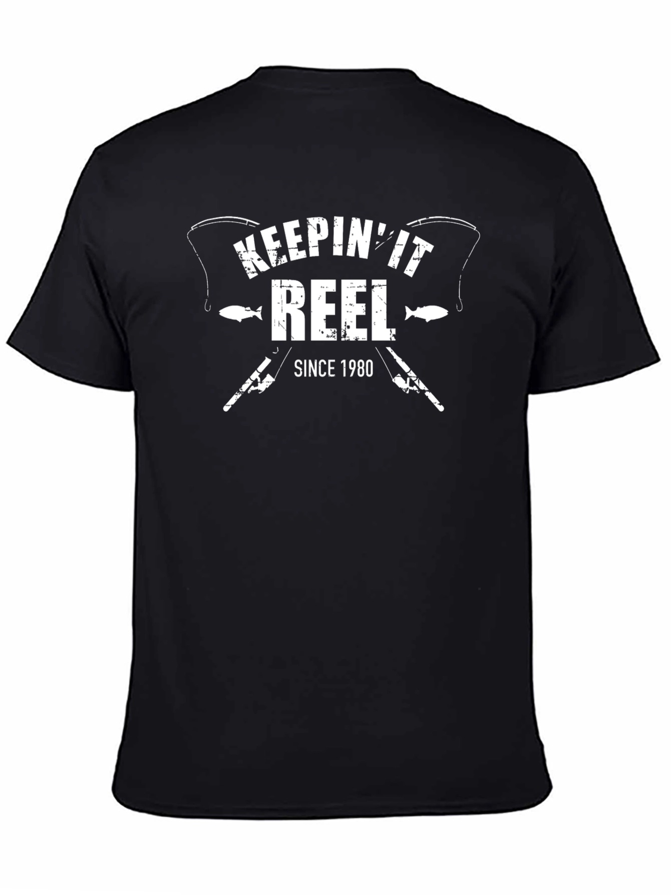 Keepin It Reel Since 1980 Fishing T-Shirt