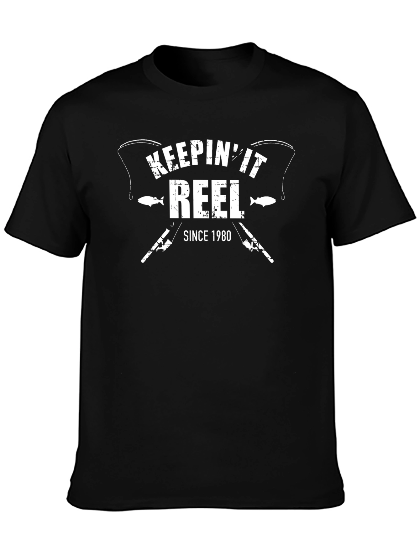 Keepin It Reel Since 1980 Fishing T-Shirt