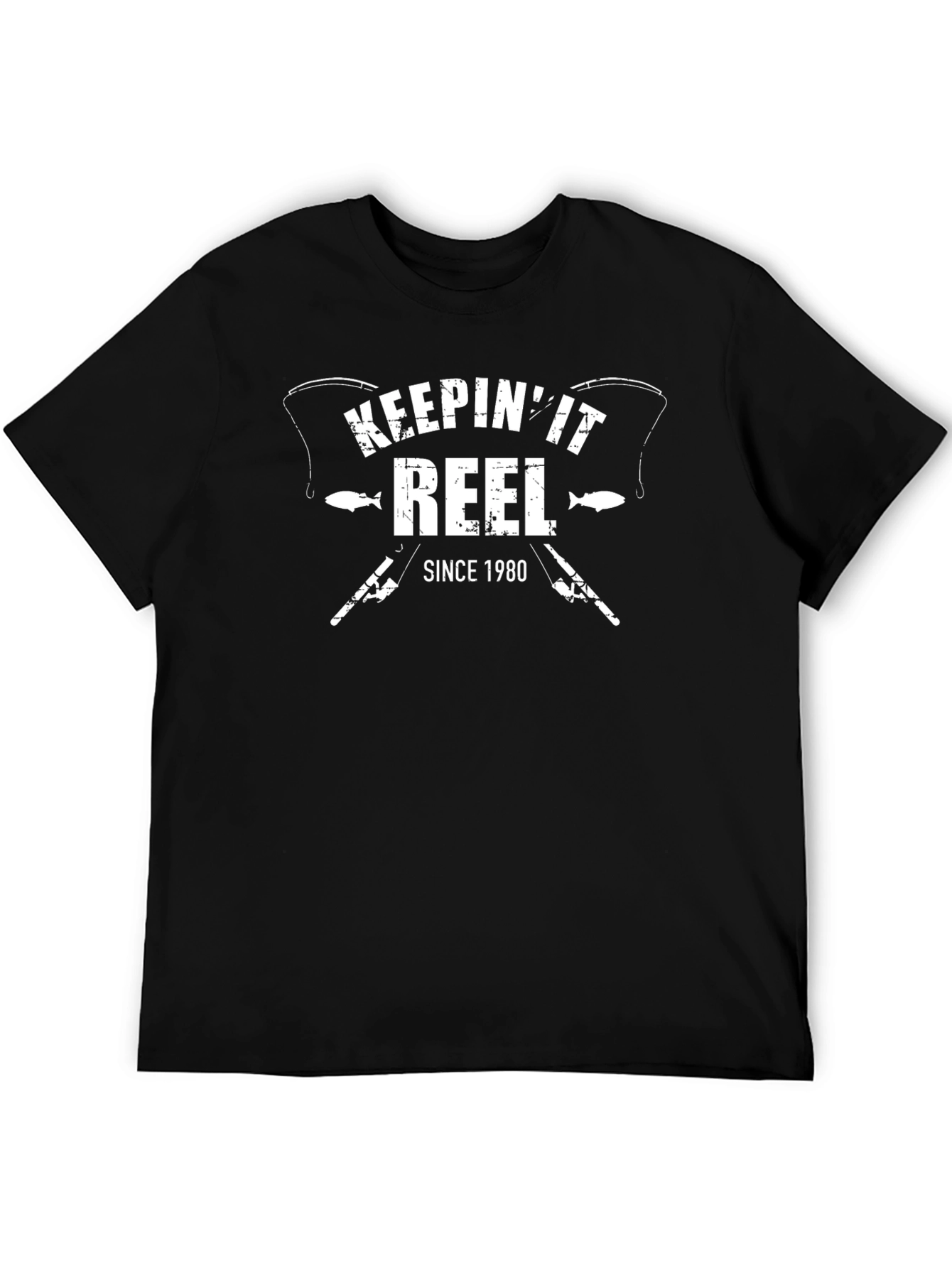Keepin It Reel Since 1980 Fishing T-Shirt