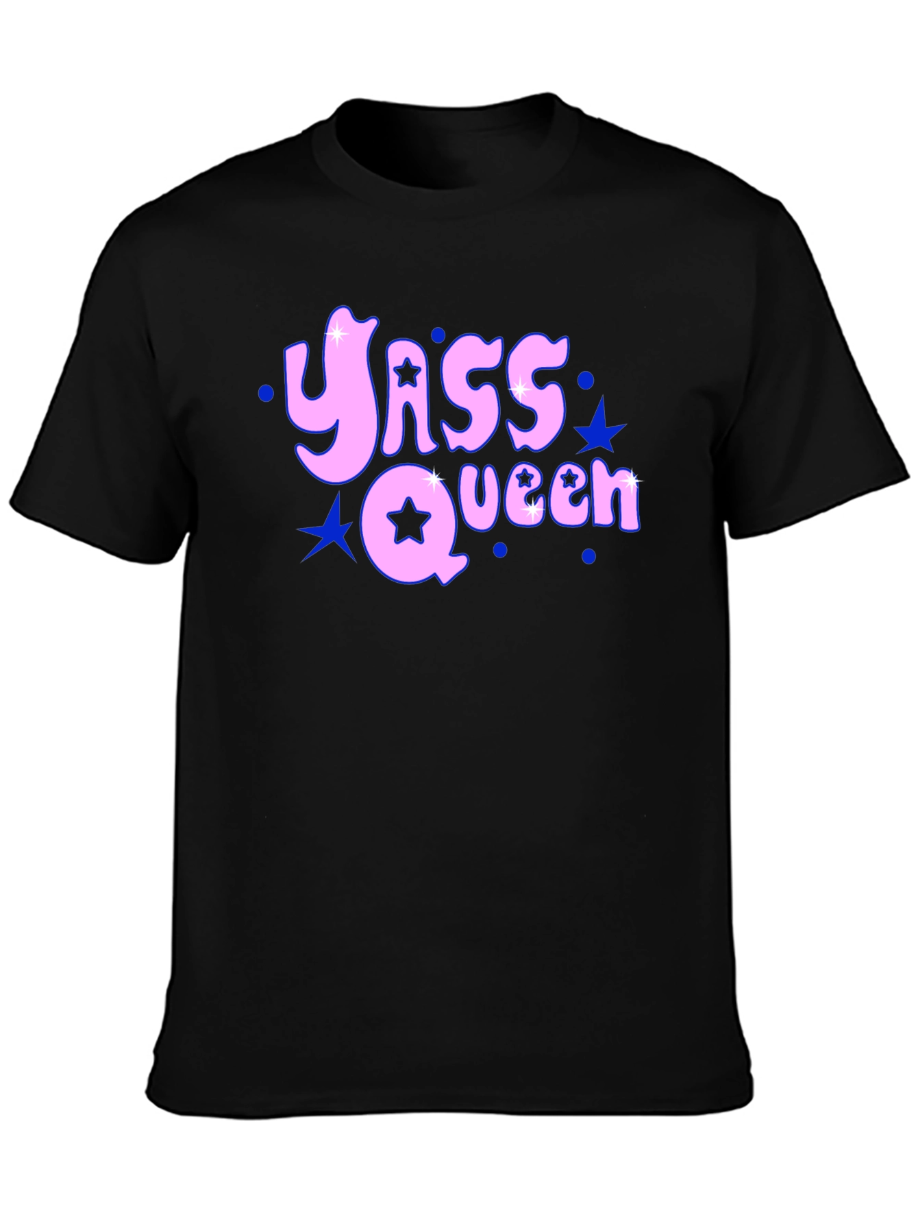 Yass Queen Black T-Shirt