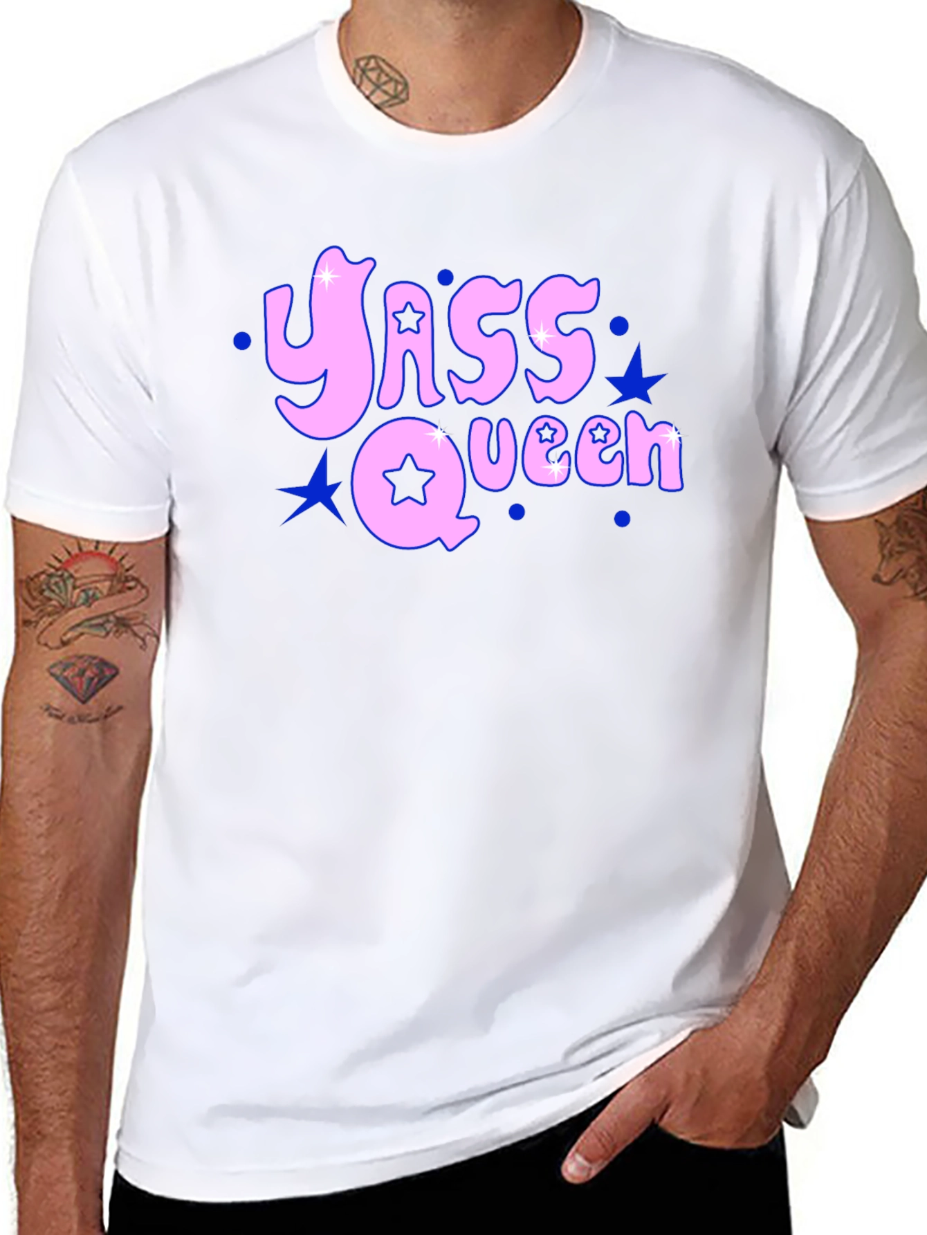 Yass Queen Black T-Shirt