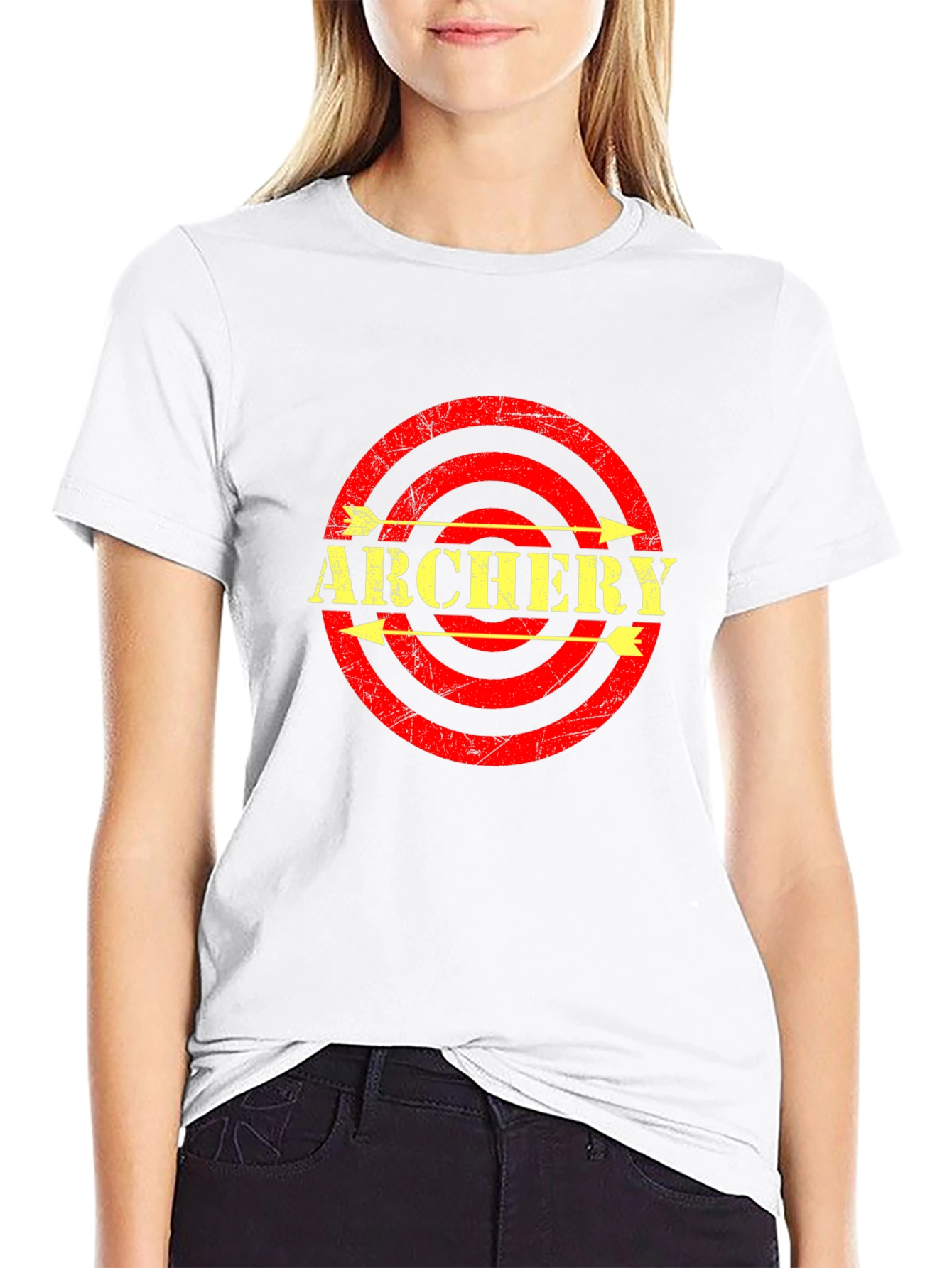 Archery Arrows T-Shirt - Bullseye Design