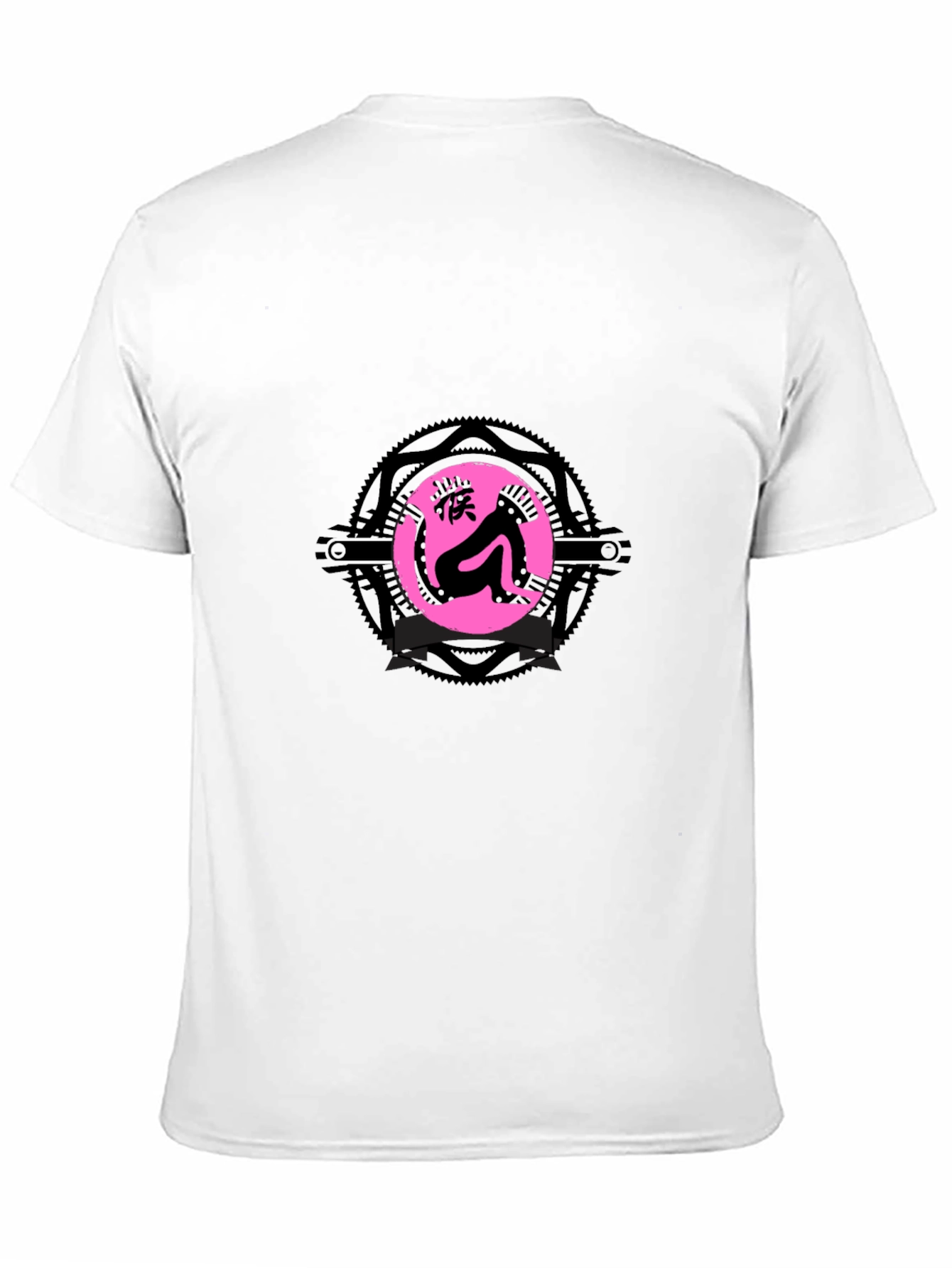 Monkey Graphic Print Black T-Shirt