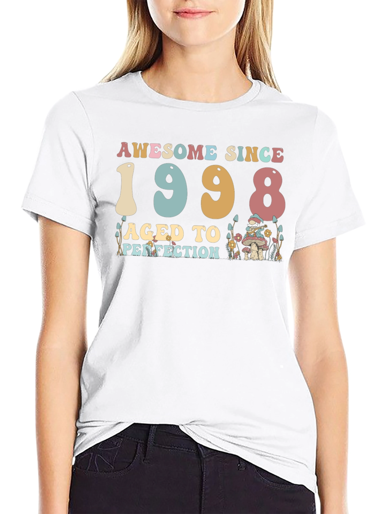 Awesome Since 1998 Birthday Graphic Tee