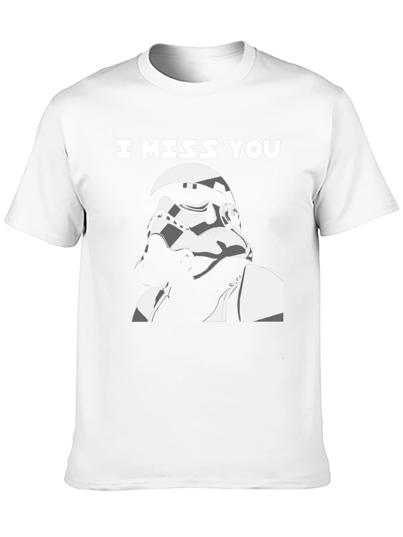 Star Wars I Miss You Stormtrooper Graphic Tee