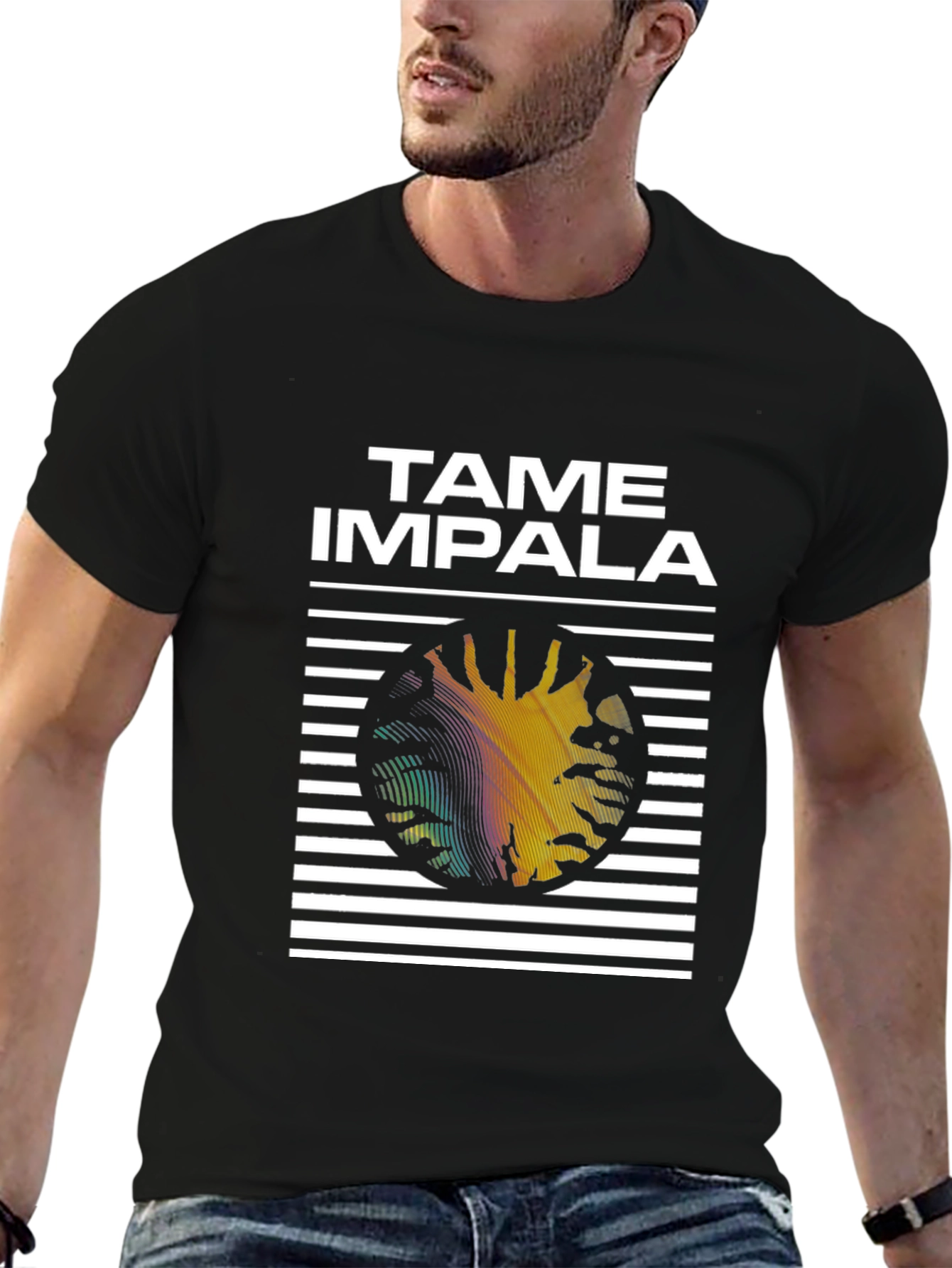 Tame Impala Black Graphic T-Shirt