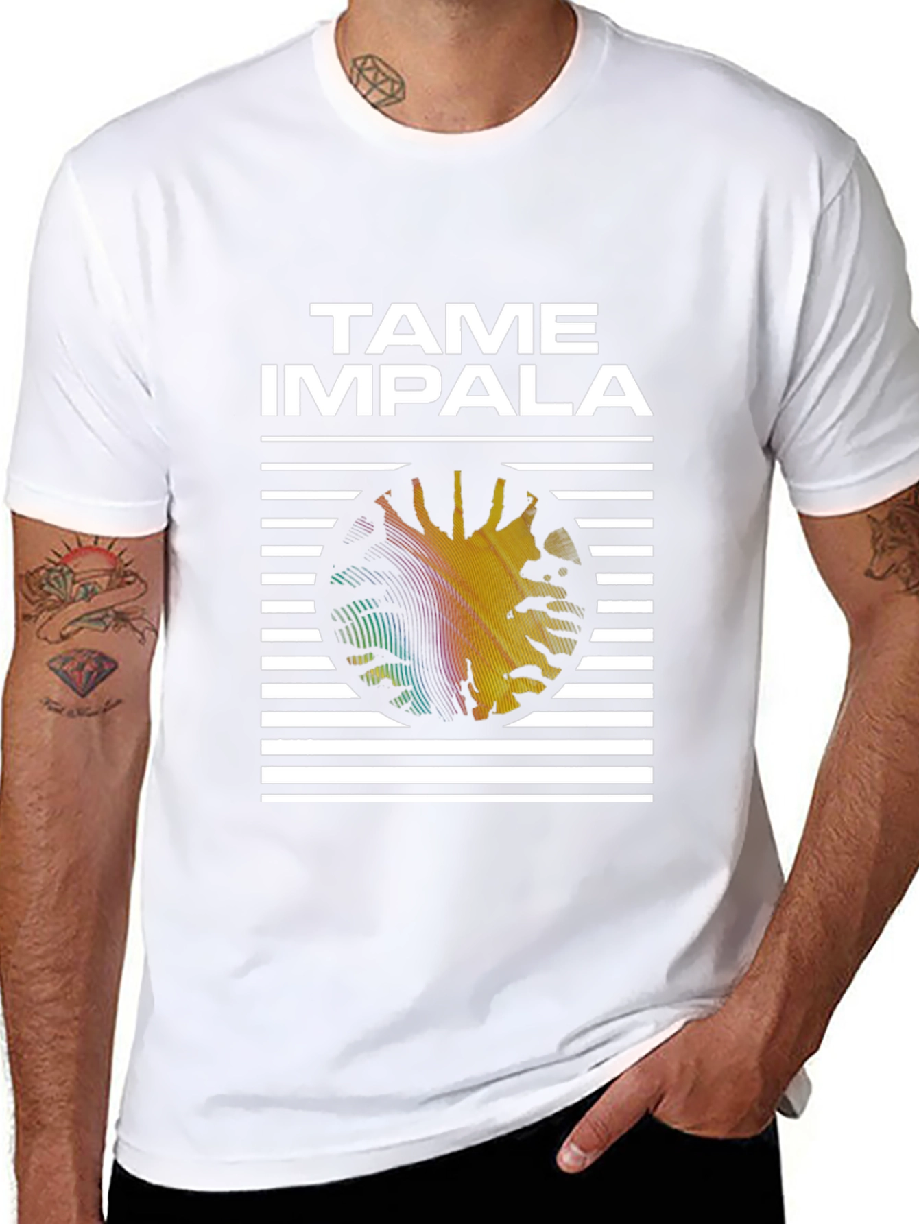 Tame Impala Black Graphic T-Shirt