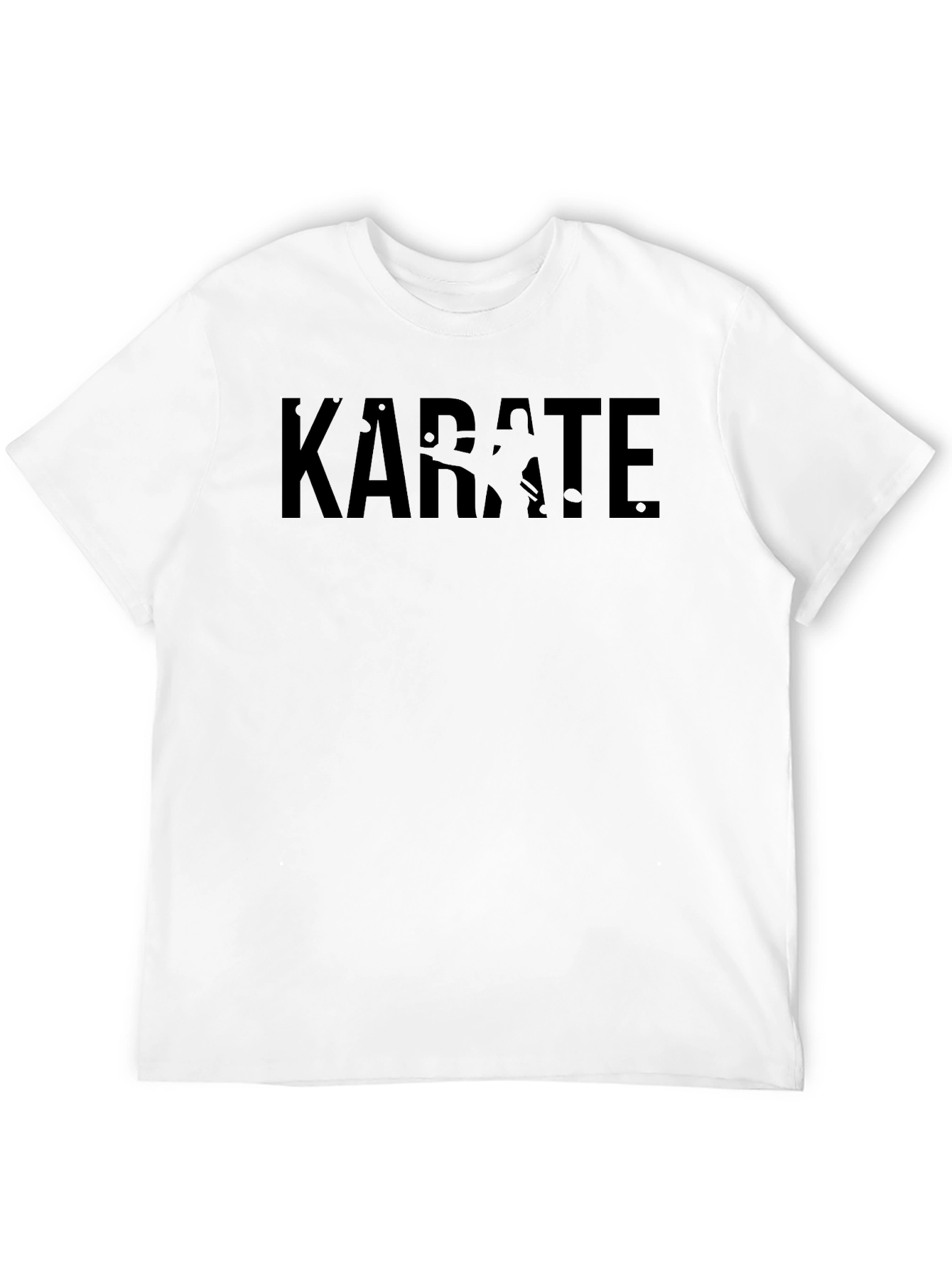 Karate Kick Graphic T-Shirt - Black