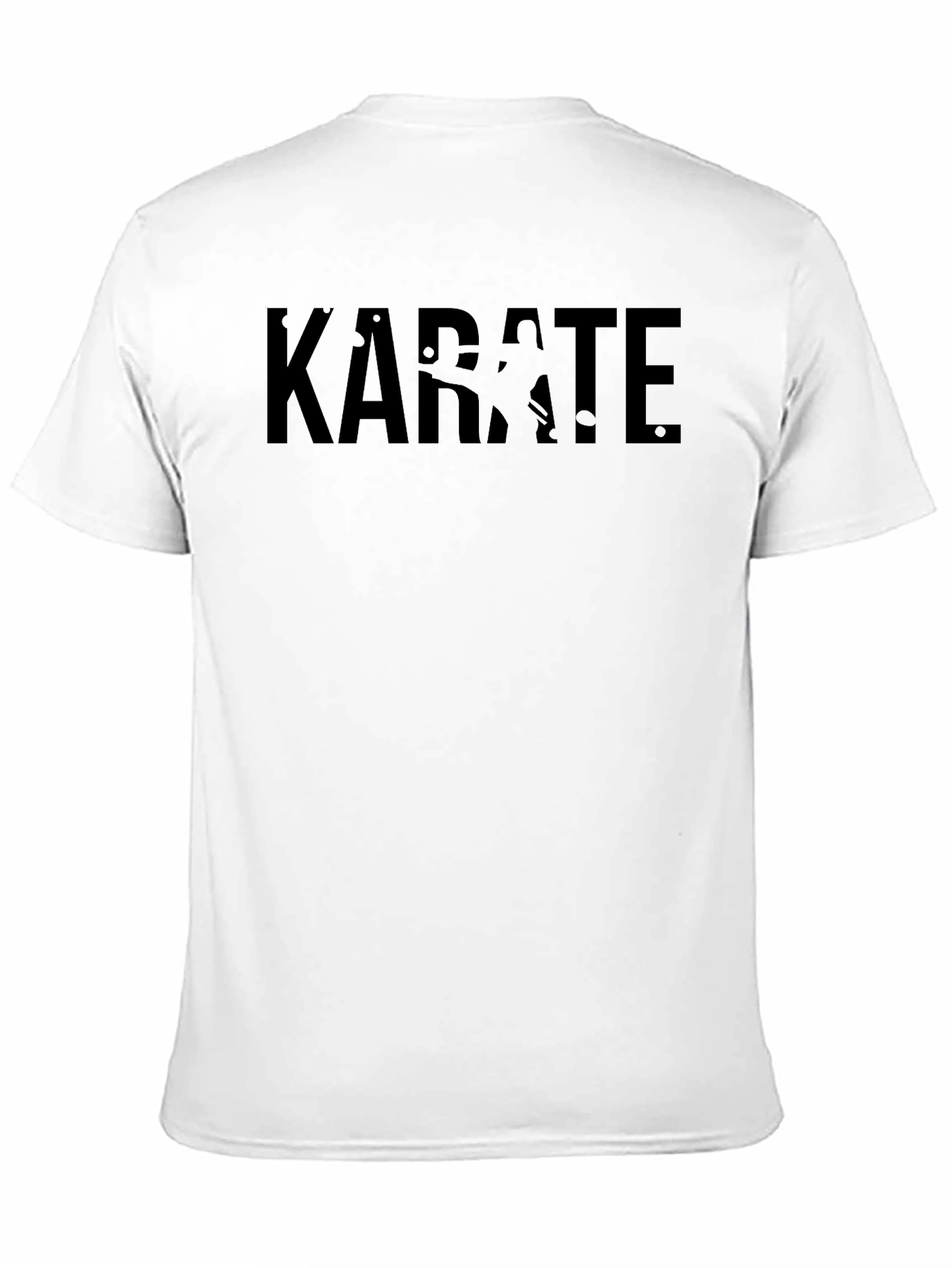 Karate Kick Graphic T-Shirt - Black