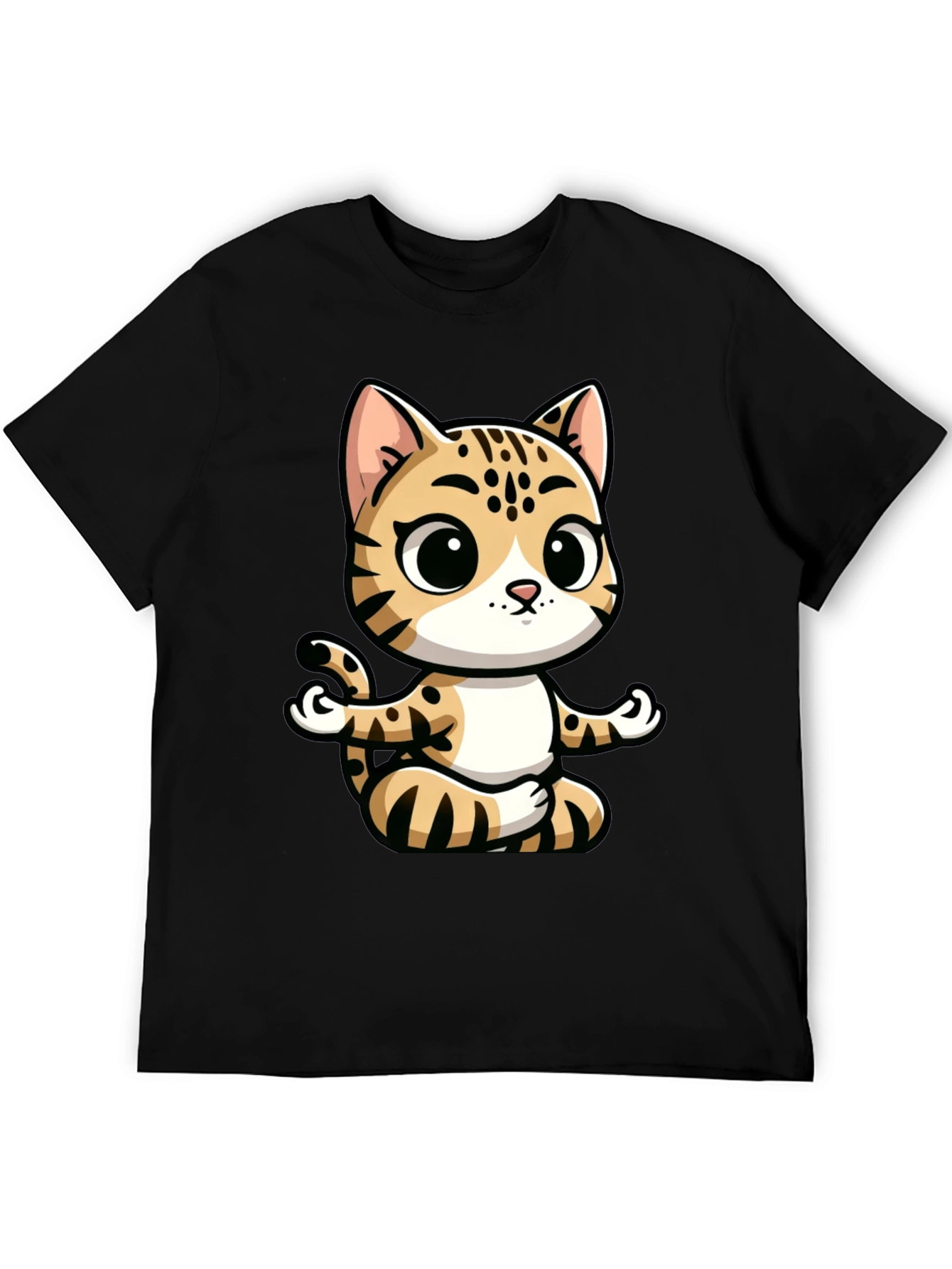 Yoga Cat Graphic Tee