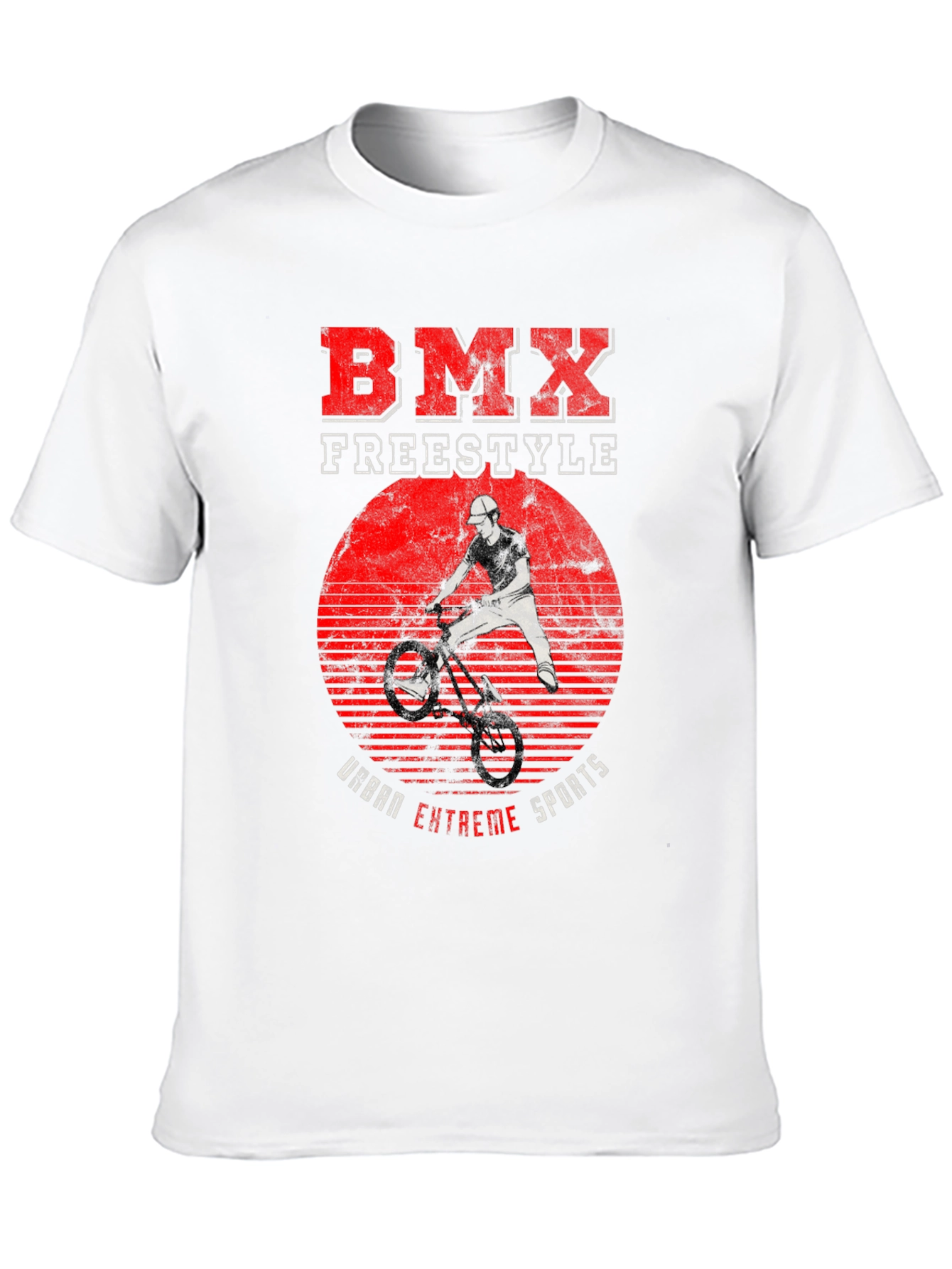 BMX Freestyle Urban Extreme Sports Graphic T-Shirt