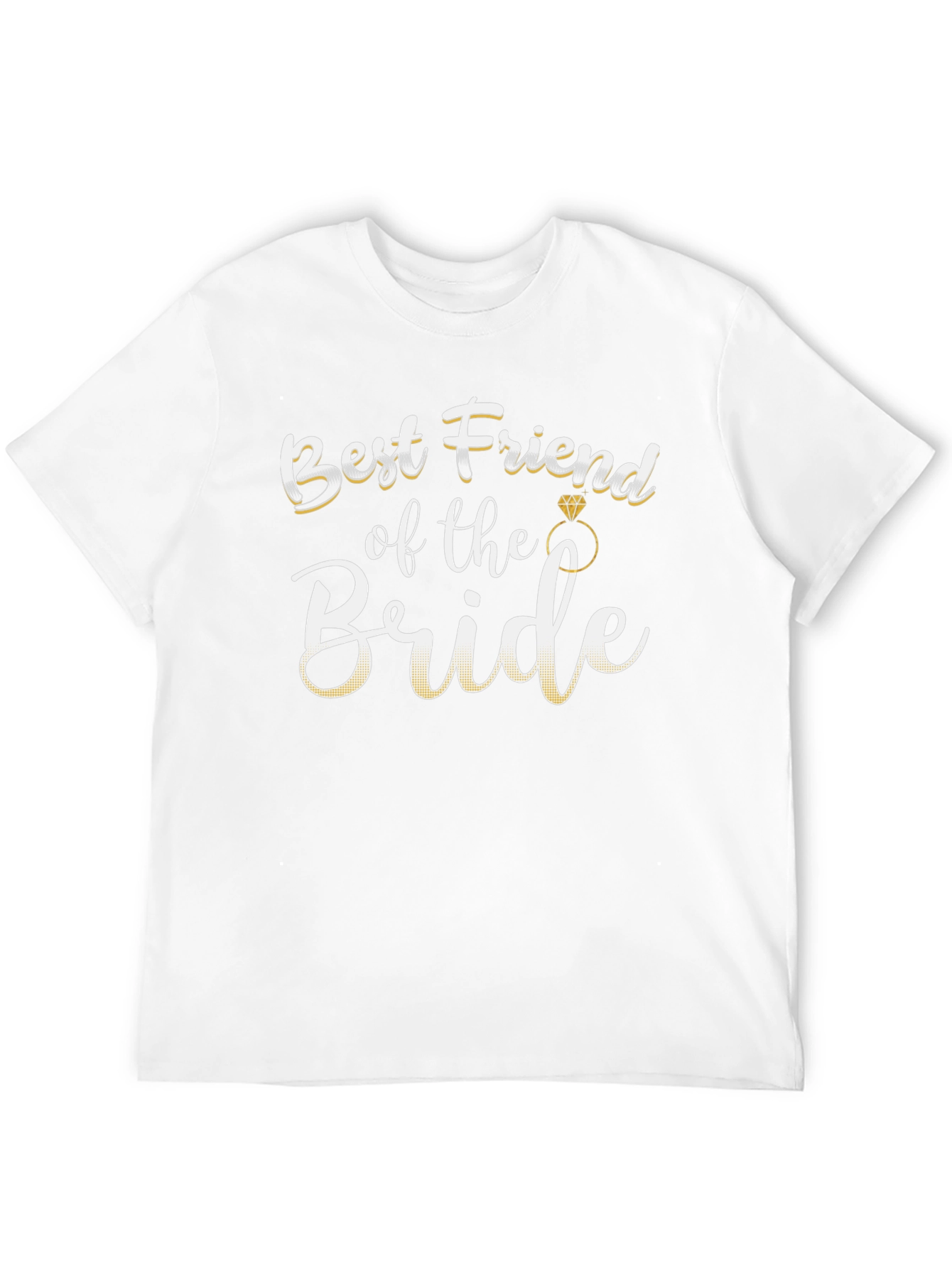 Best Friend of the Bride T-Shirt - Black
