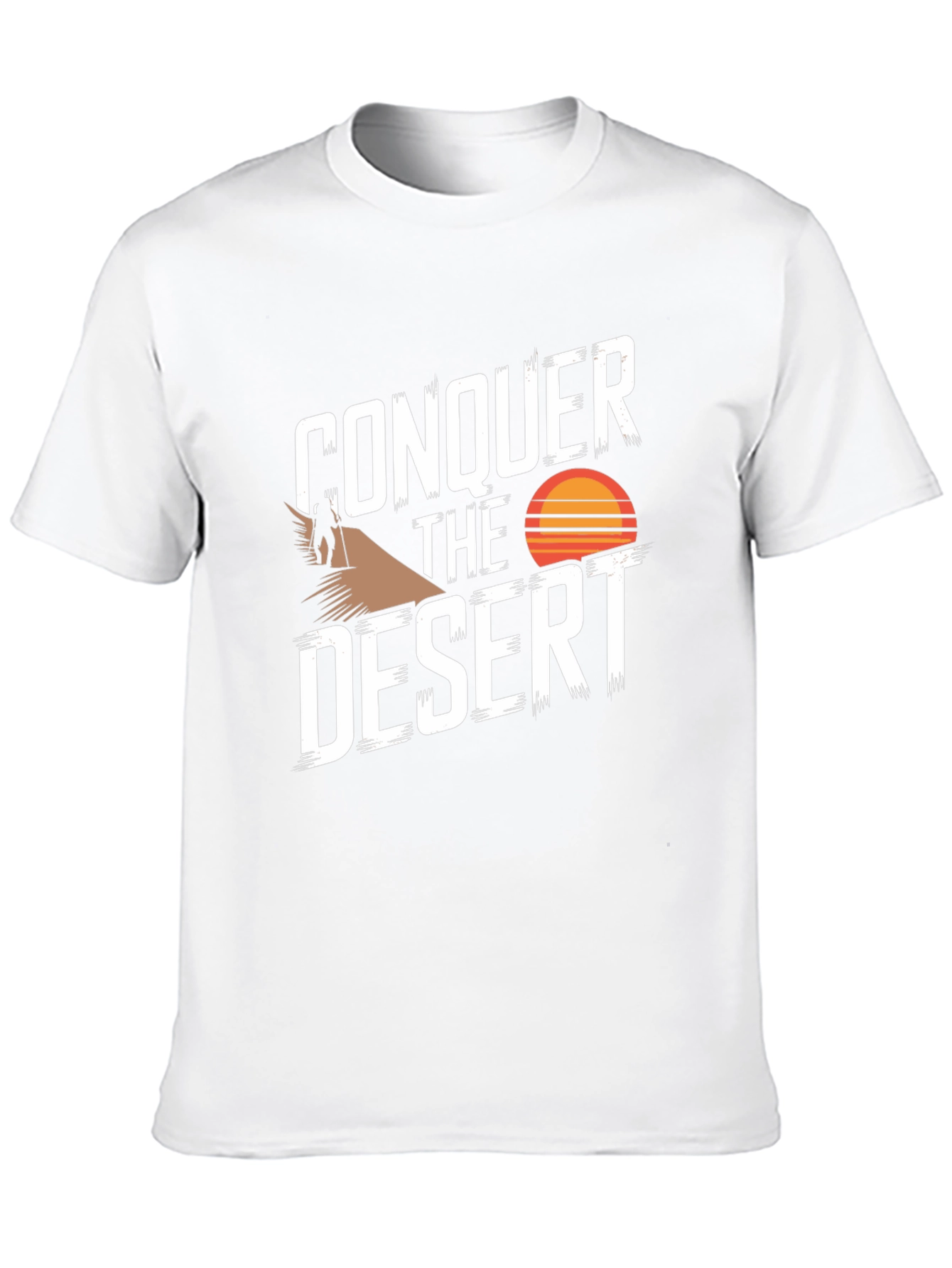 Conquer The Desert Black T-Shirt