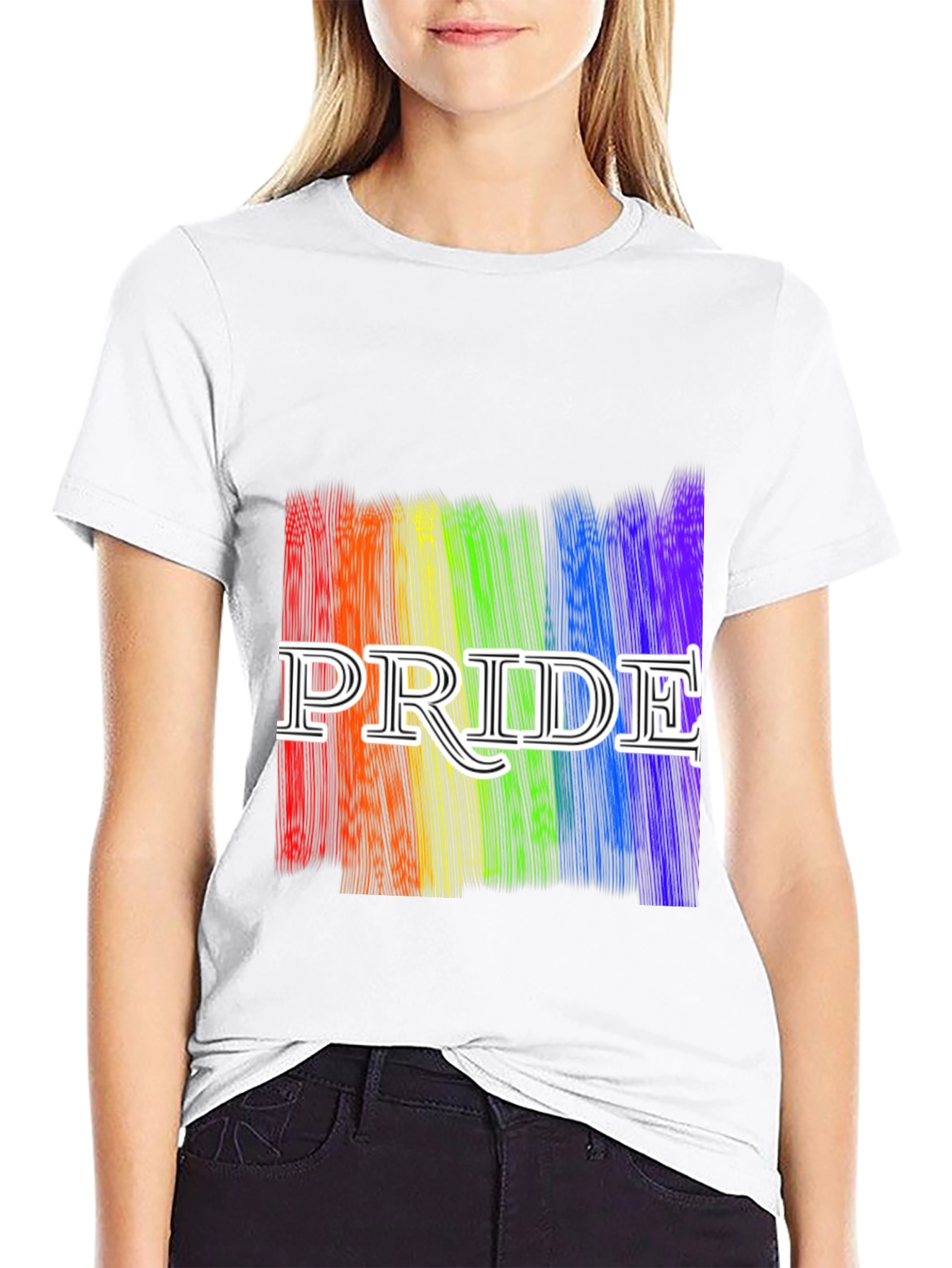Pride Rainbow Stripe T-Shirt