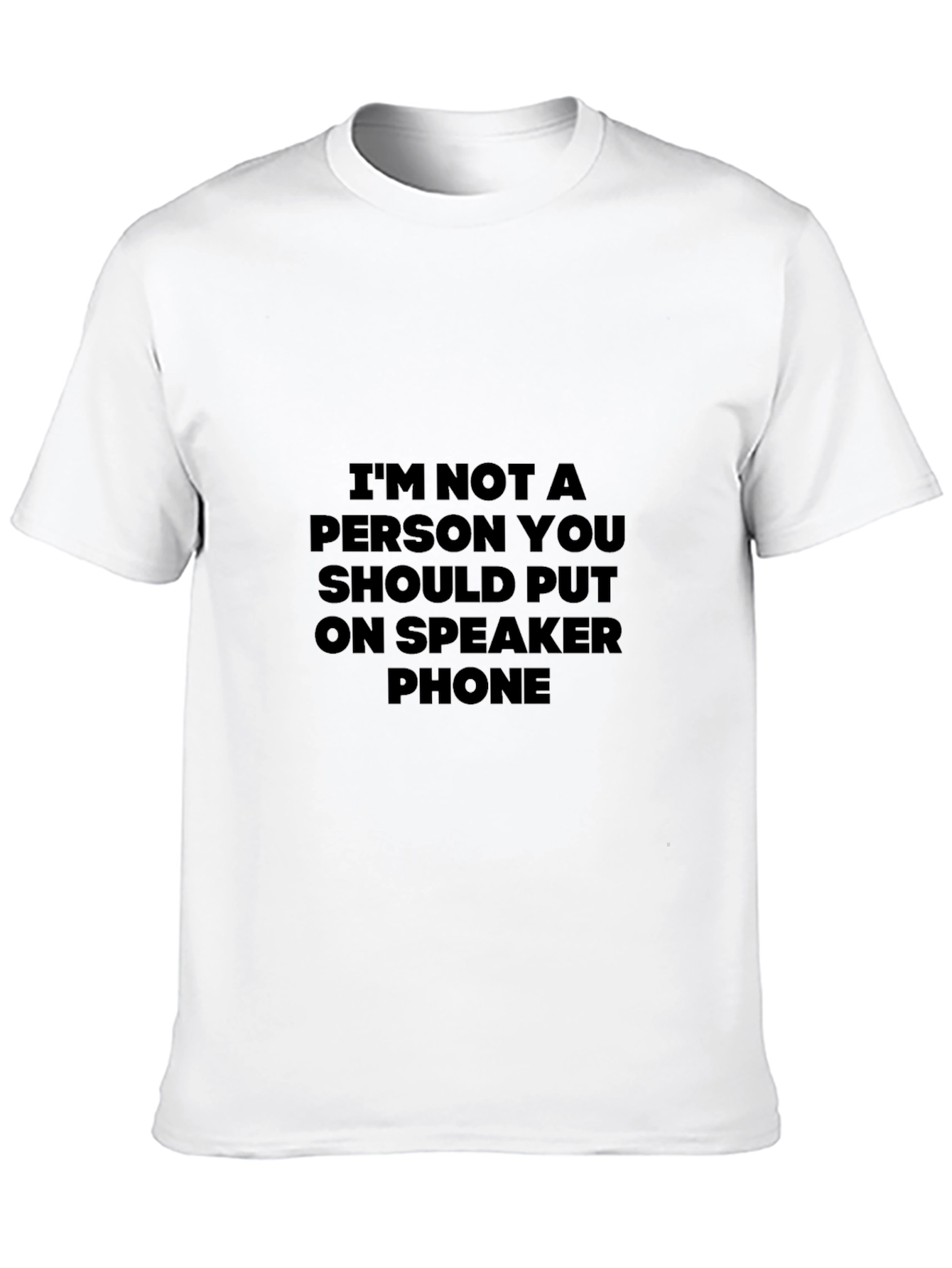 Speaker Phone T-Shirt: Bold Statement Tee