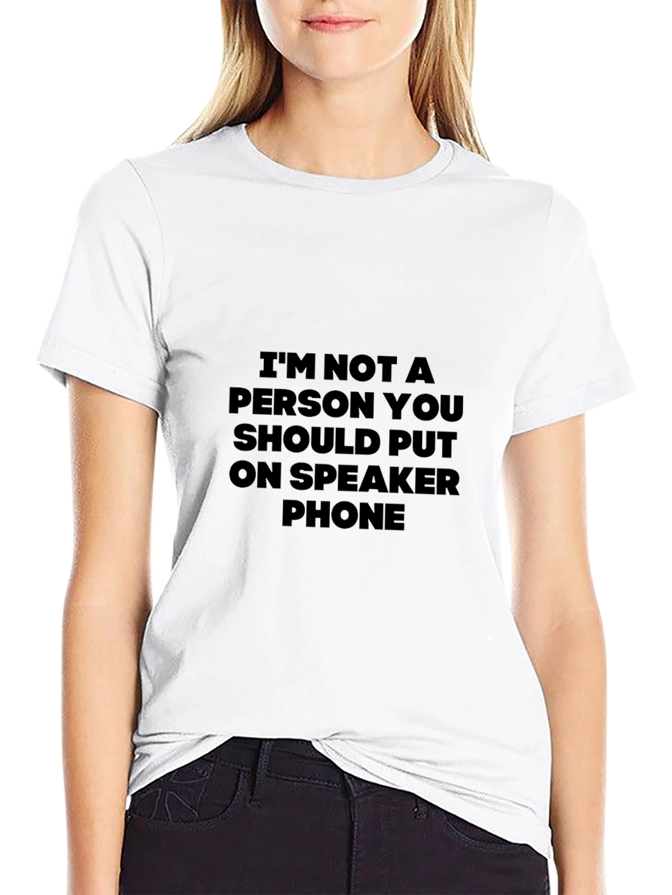 Speaker Phone T-Shirt: Bold Statement Tee