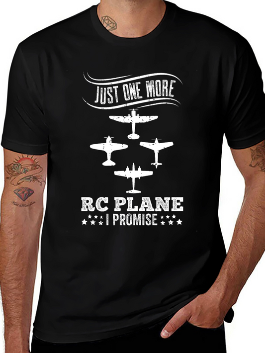 Just One More RC Plane - Funny Hobby T-Shirt