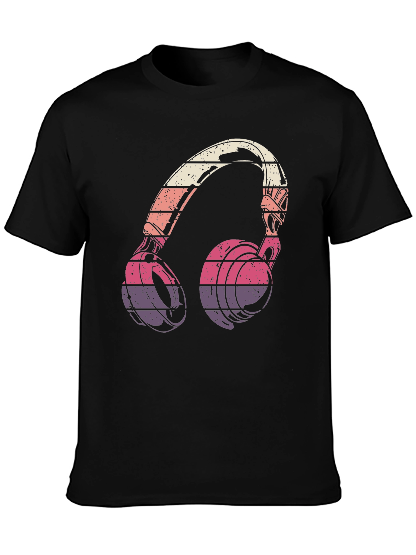 Retro Headphones Graphic T-Shirt