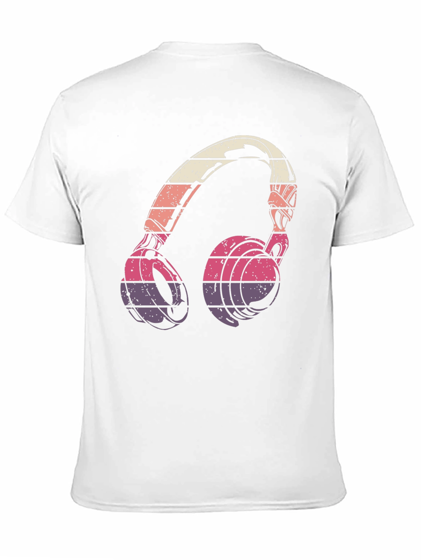 Retro Headphones Graphic T-Shirt