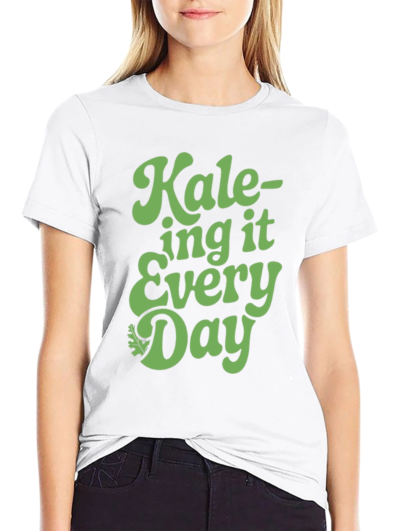 Kale-ing It Every Day Graphic Tee - Vegan Shirt
