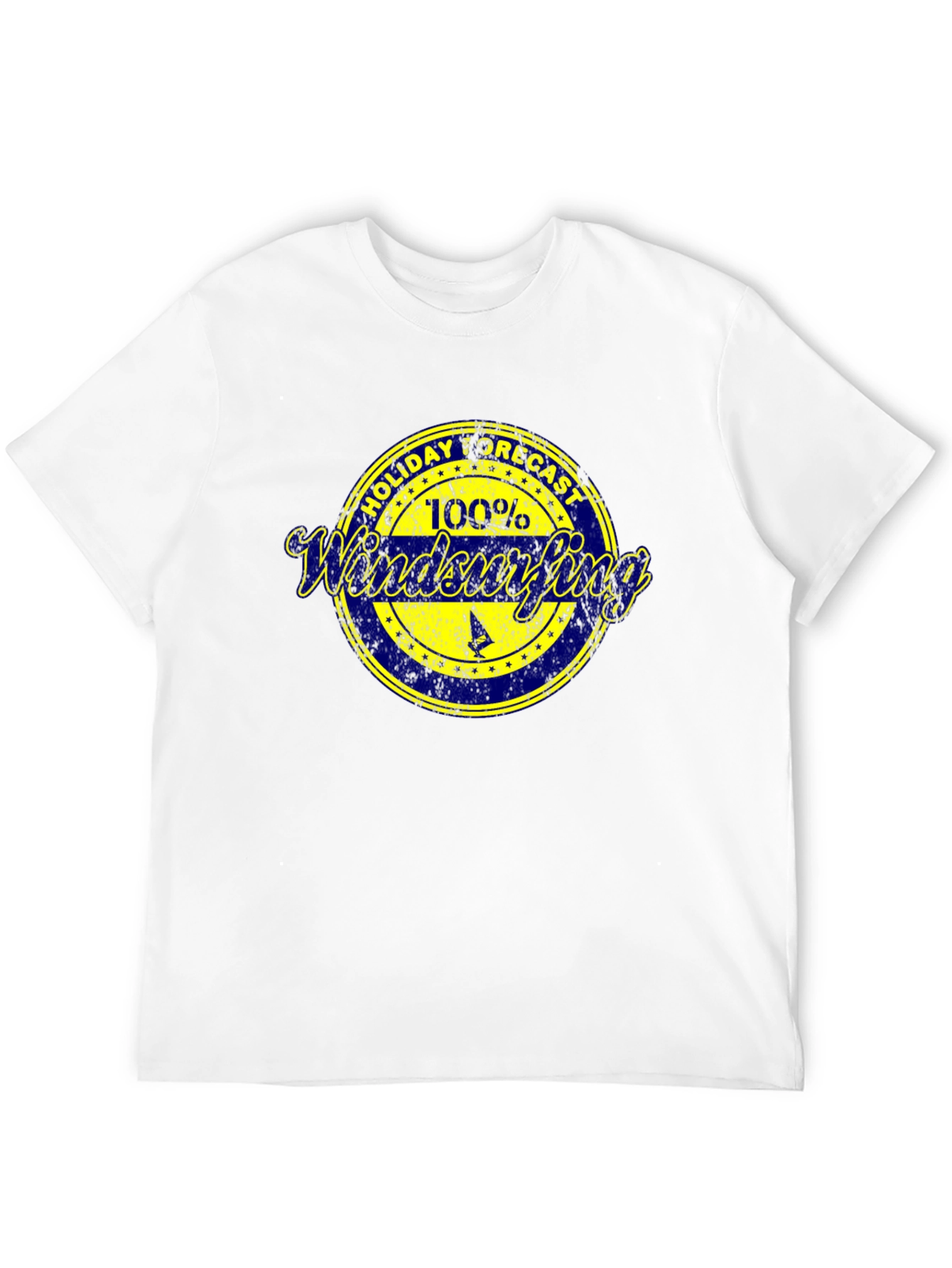 Windsurfing Holiday Forecast T-Shirt