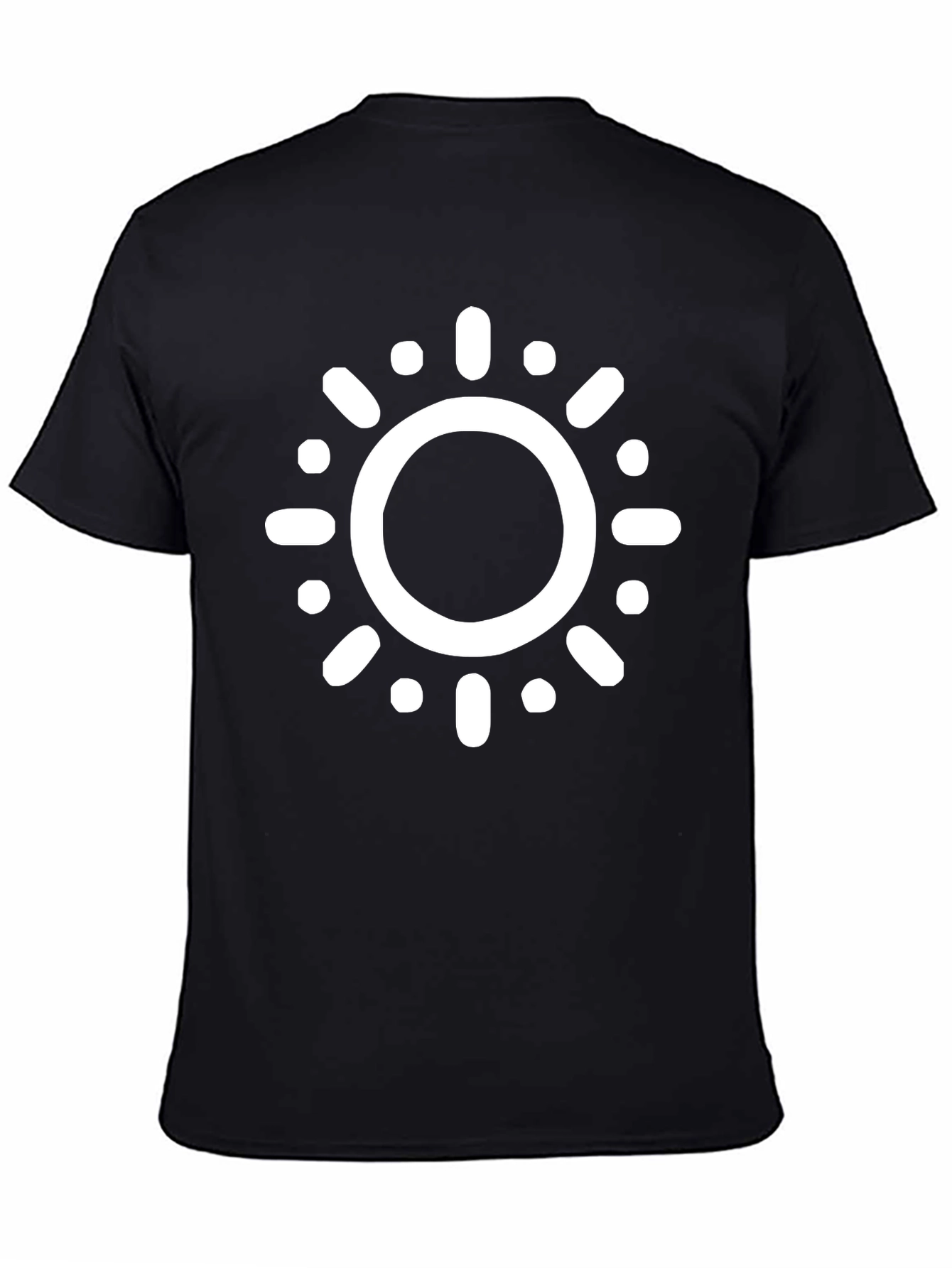 Sun Graphic Black T-Shirt