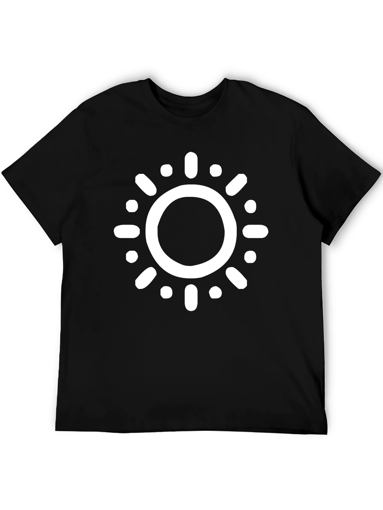 Sun Graphic Black T-Shirt
