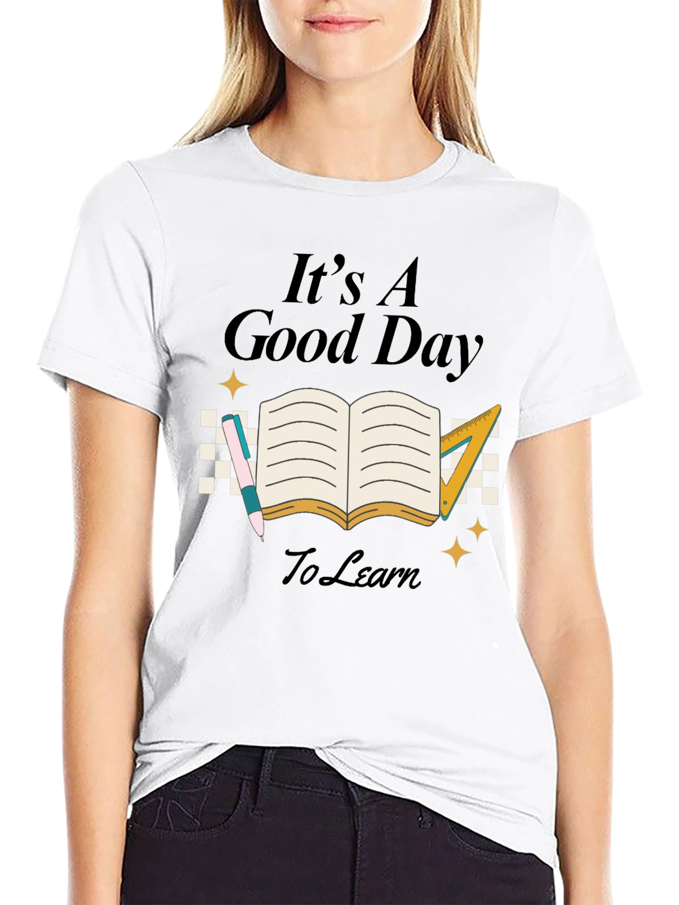 Its A Good Day To Learn Black T-Shirt