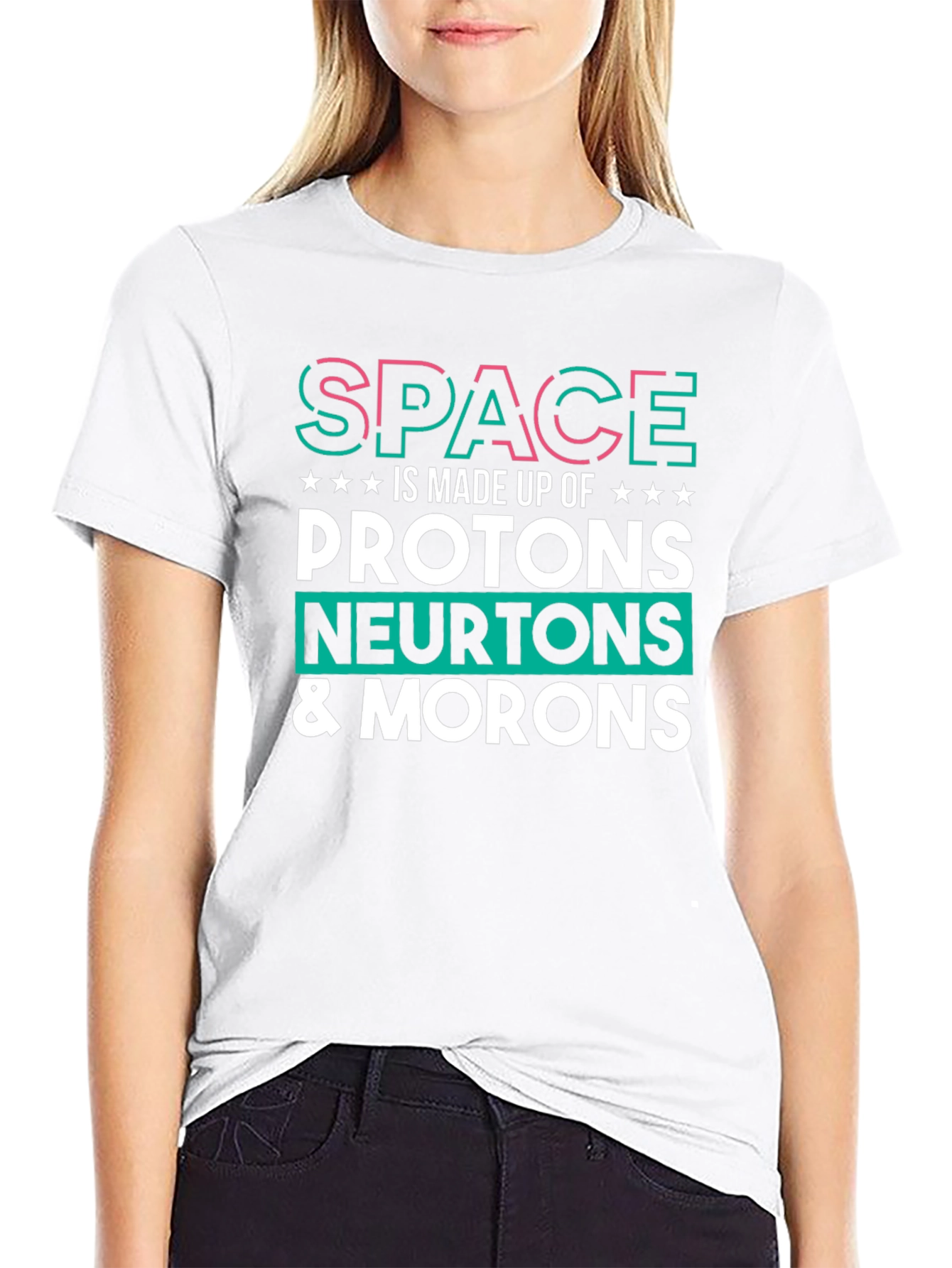 Space Made of Morons T-Shirt Funny Science Tee
