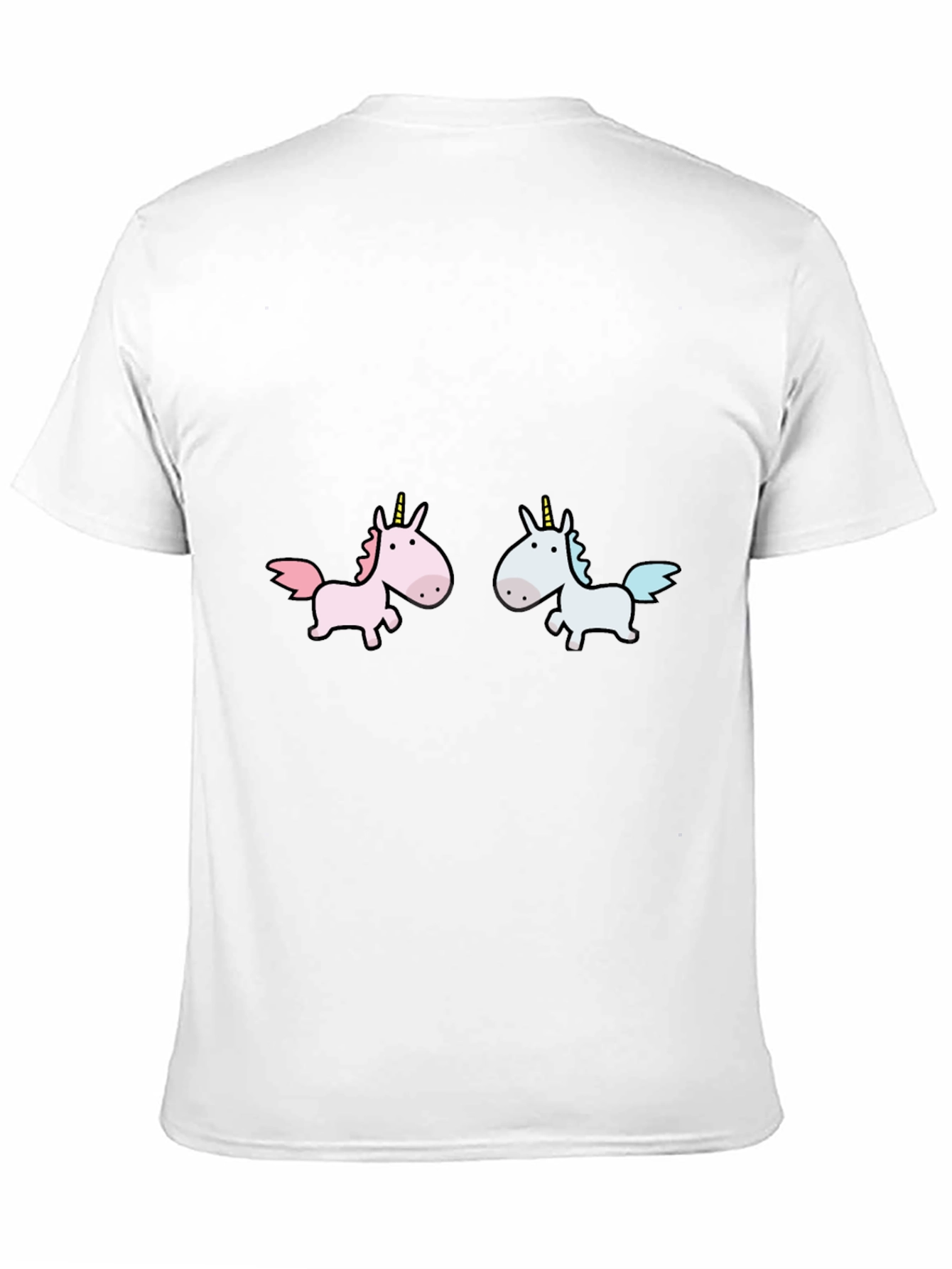 Unicorn T-Shirt: Whimsical Cartoon Design