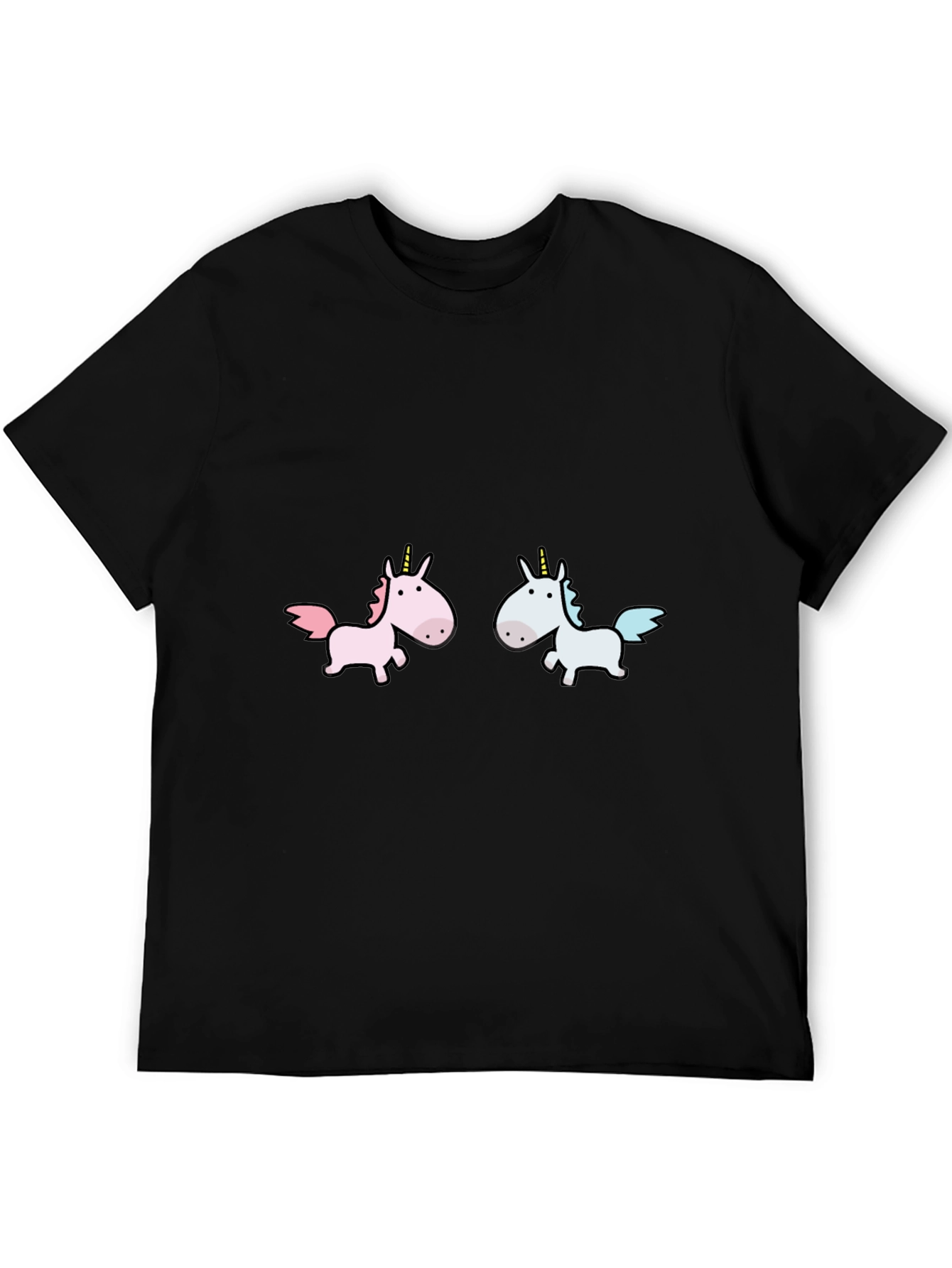 Unicorn T-Shirt: Whimsical Cartoon Design