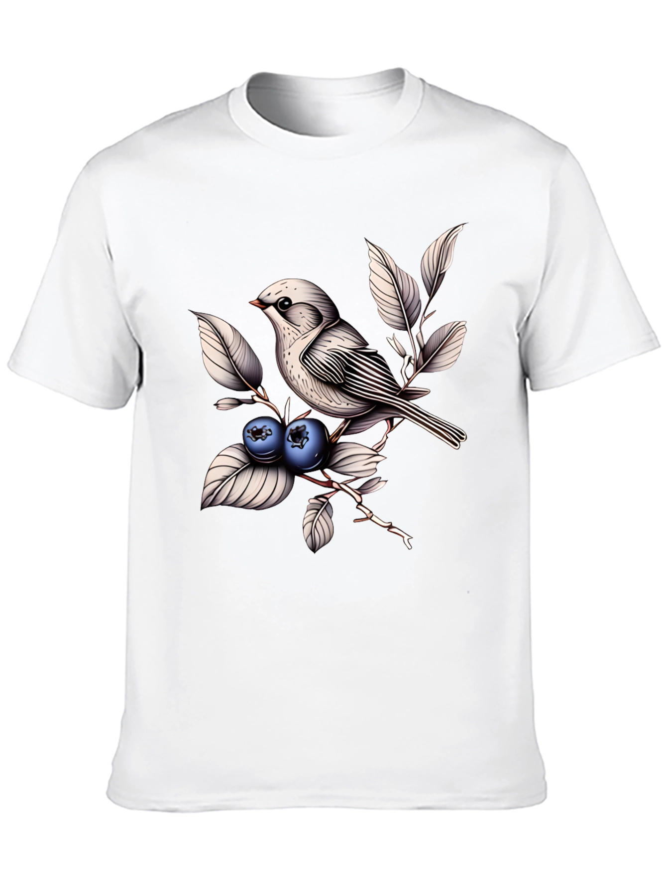 Bird & Berries Graphic Tee