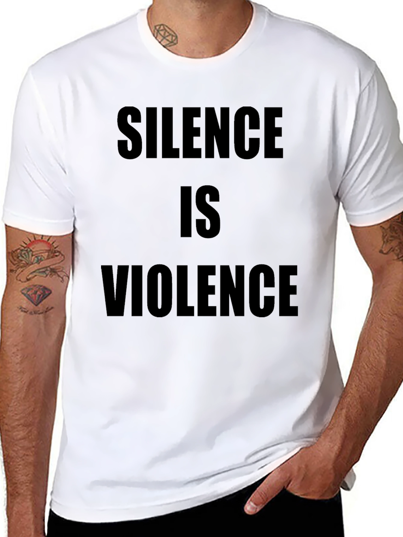 Silence is Violence Graphic T-Shirt
