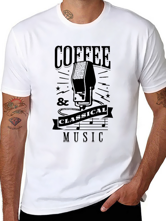 Coffee & Classical Music Graphic Tee