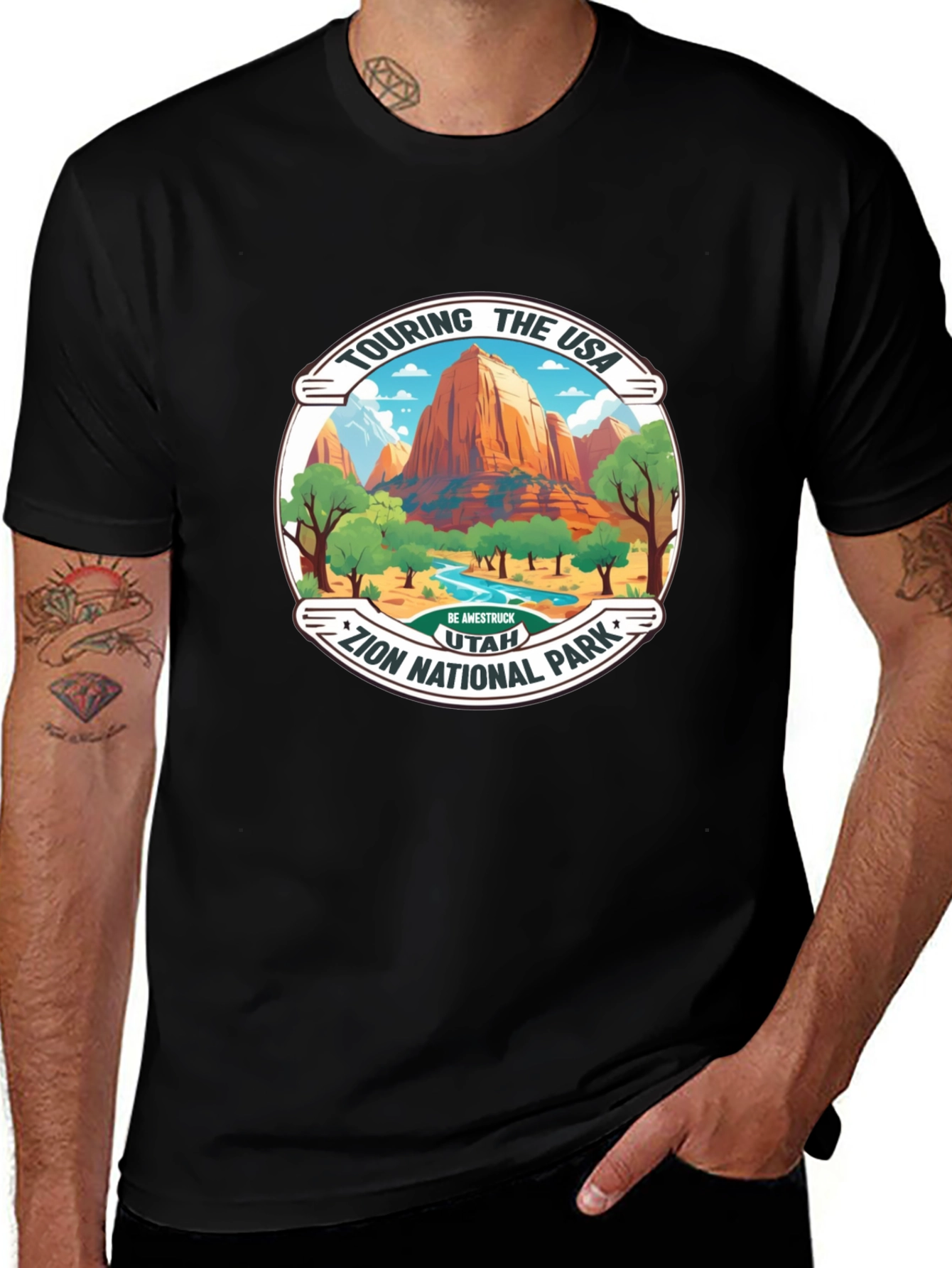 Zion National Park Graphic Tee