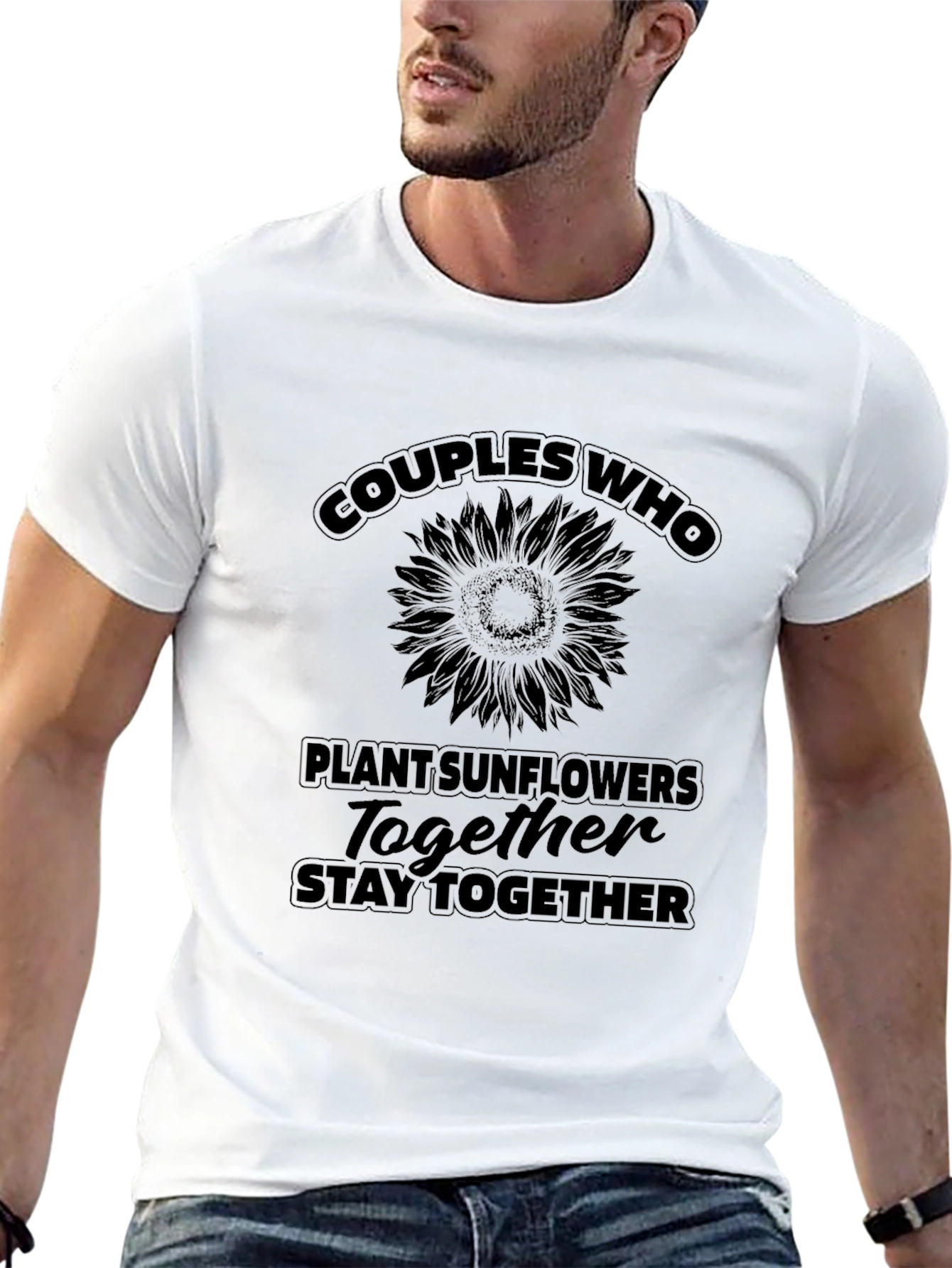 Couples Who Plant Sunflowers T-Shirt