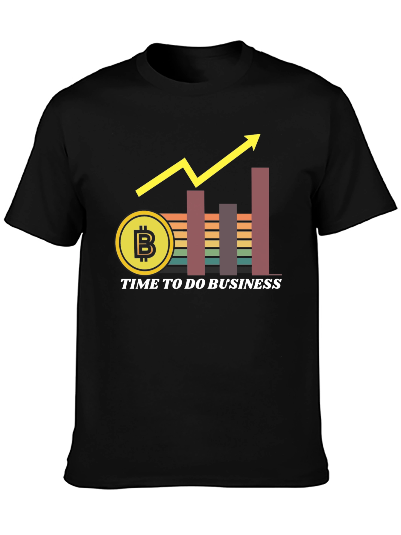 Bitcoin Business Graphic T-Shirt