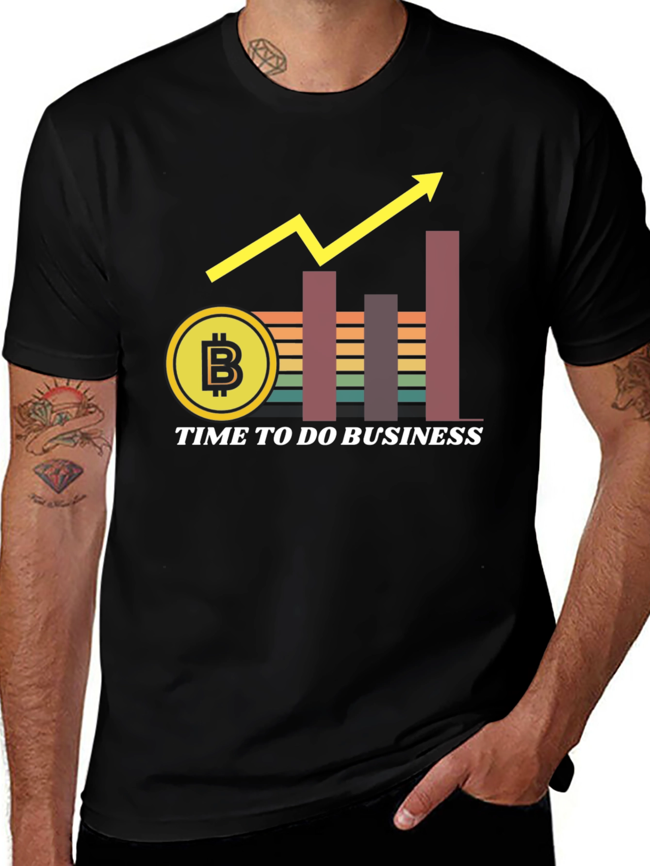 Bitcoin Business Graphic T-Shirt