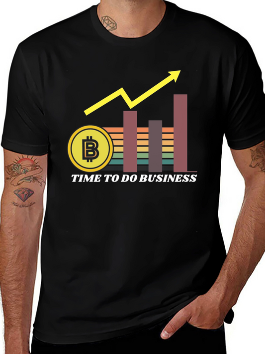 Bitcoin Business Graphic T-Shirt