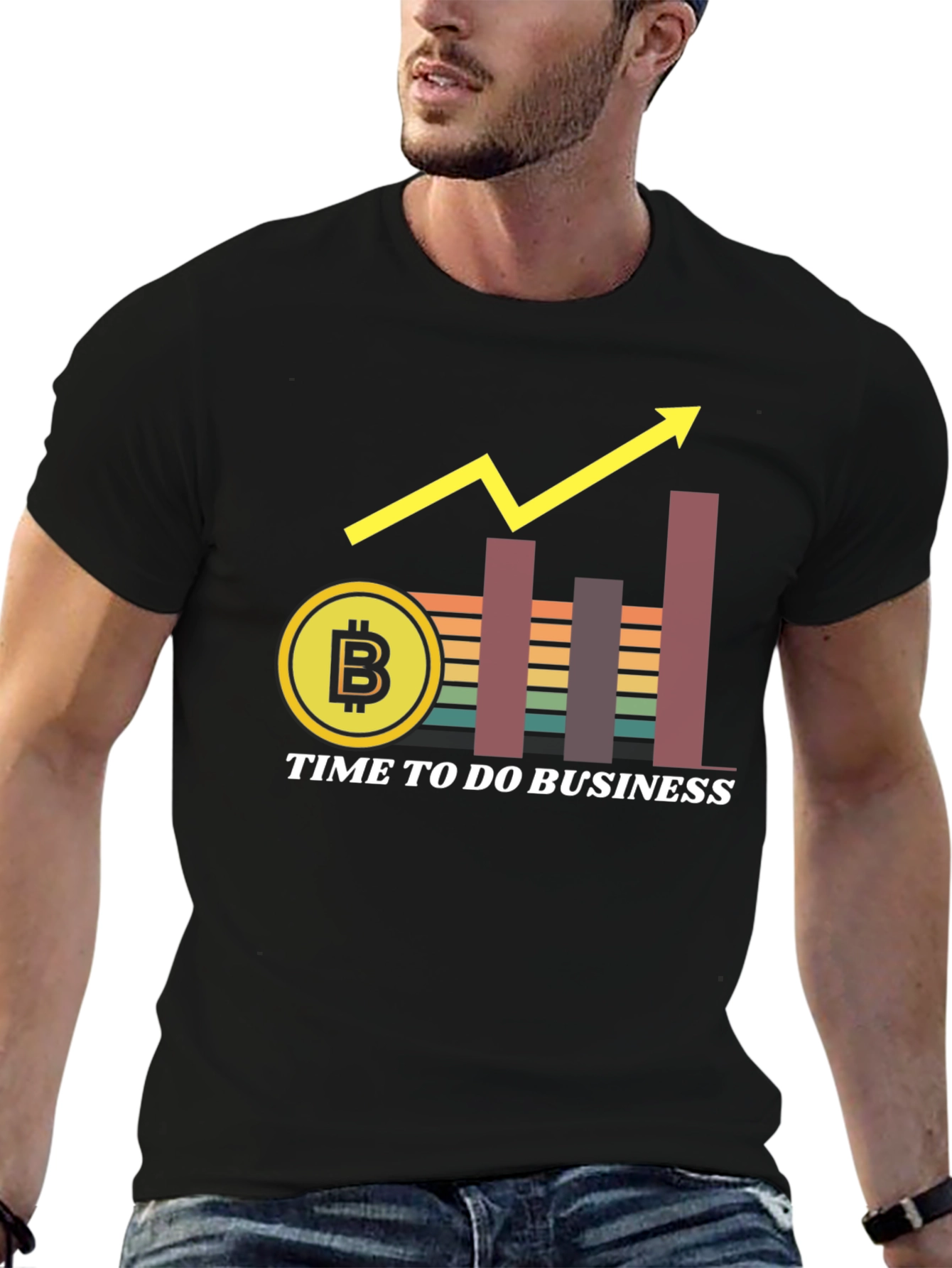 Bitcoin Business Graphic T-Shirt